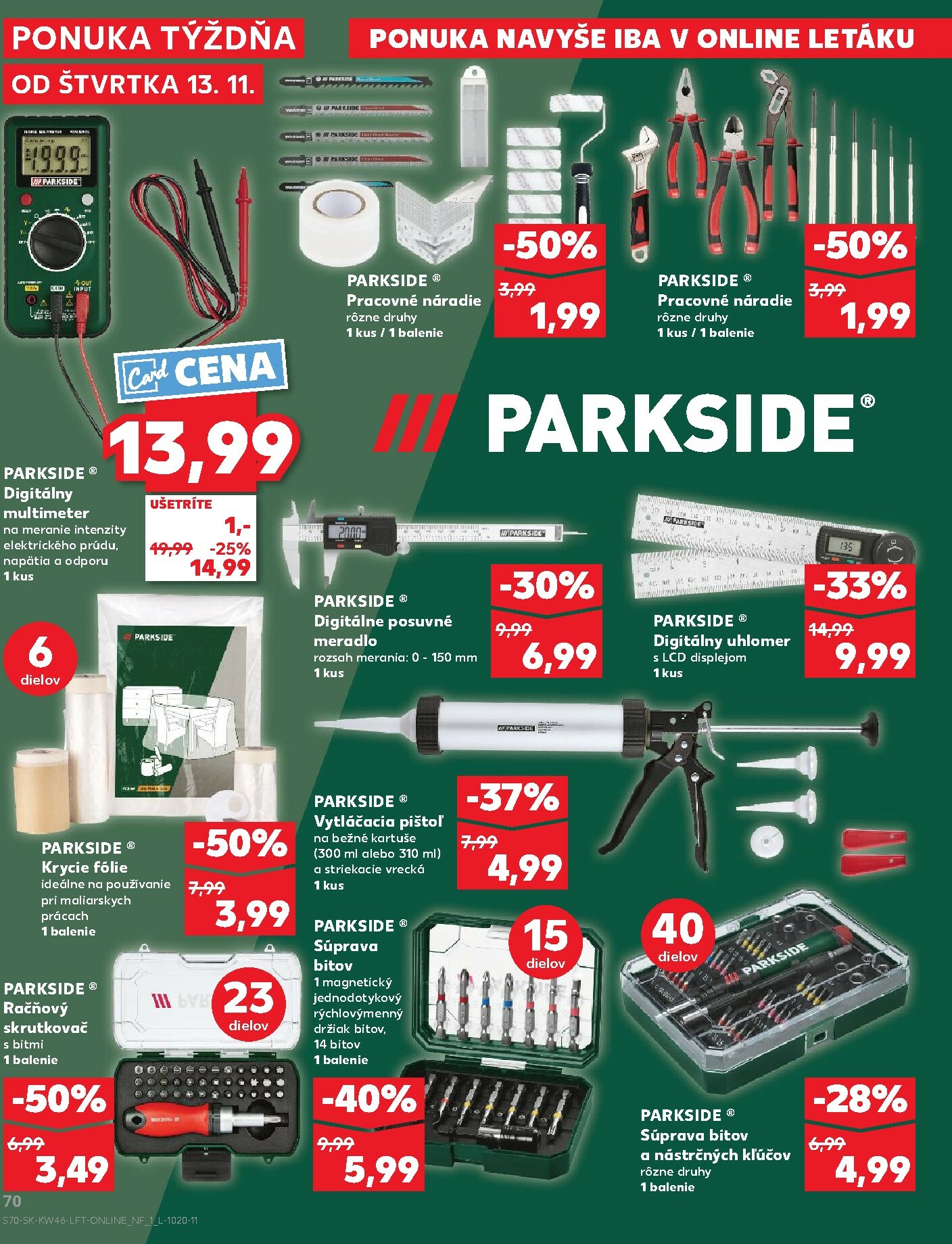 kaufland - Leták Kaufland platný od 13.11. do 19.11. - page: 70