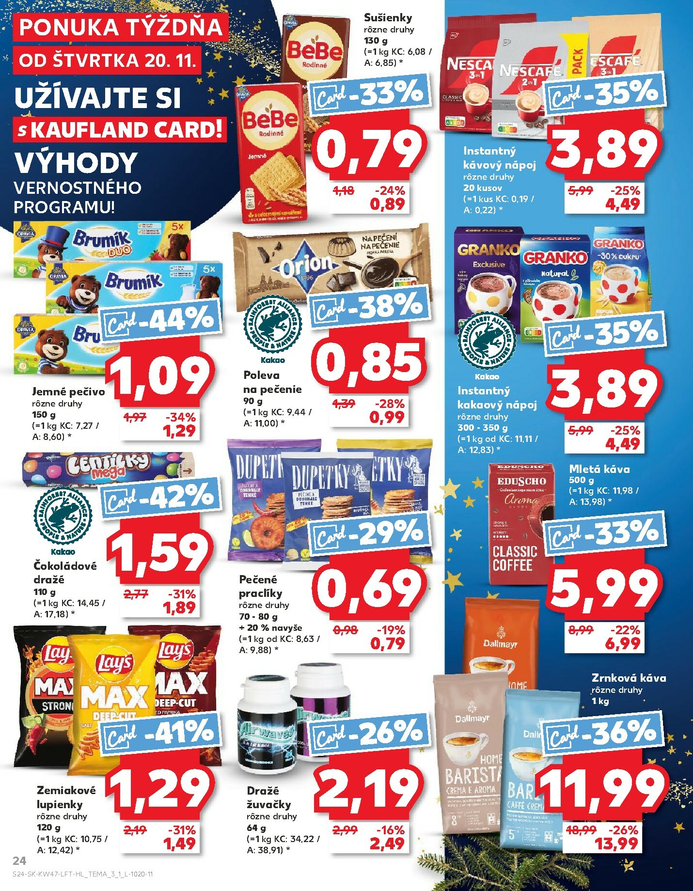 kaufland - Leták Kaufland platný od 20.11. do 26.11. - page: 24