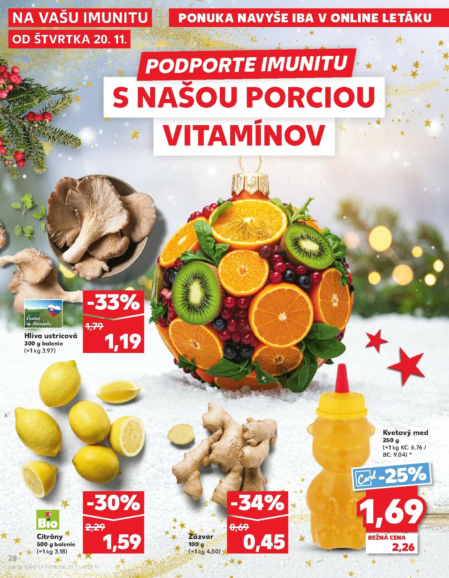 kaufland - Leták Kaufland platný od 20.11. do 26.11. - page: 28