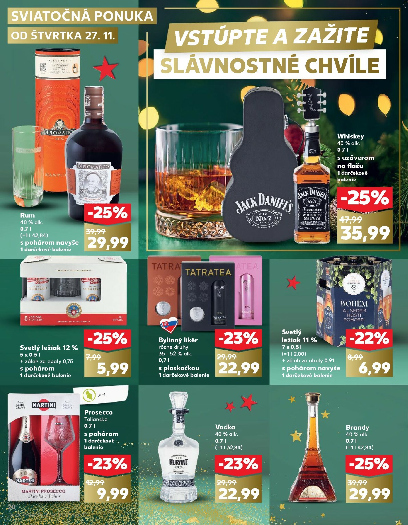 kaufland - Leták Kaufland - Vianoce platný od 27.11. do 24.12. - page: 20