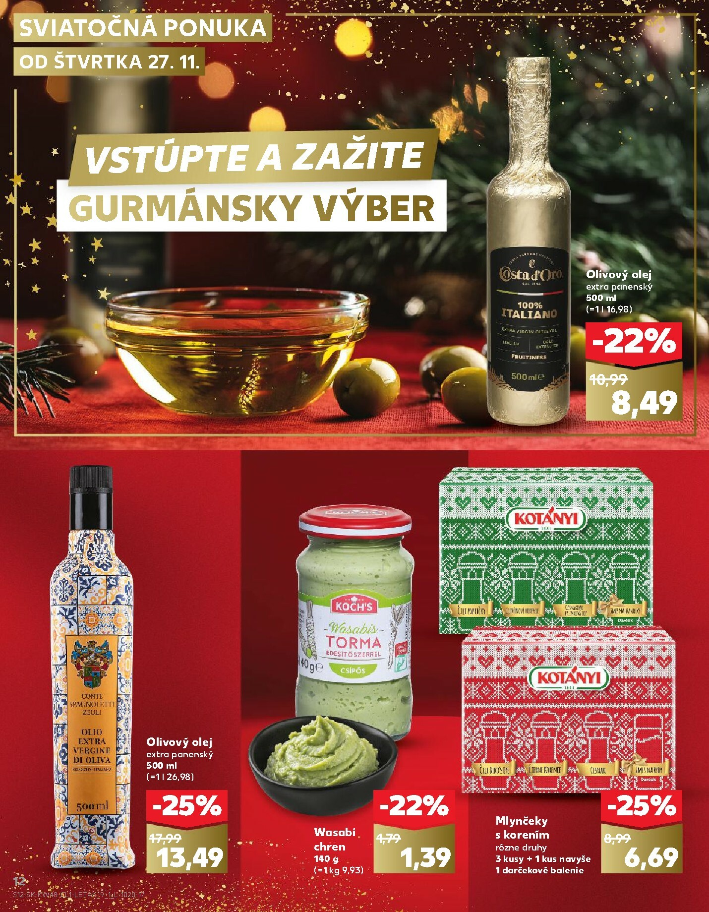 kaufland - Leták Kaufland - Vianoce platný od 27.11. do 24.12. - page: 12