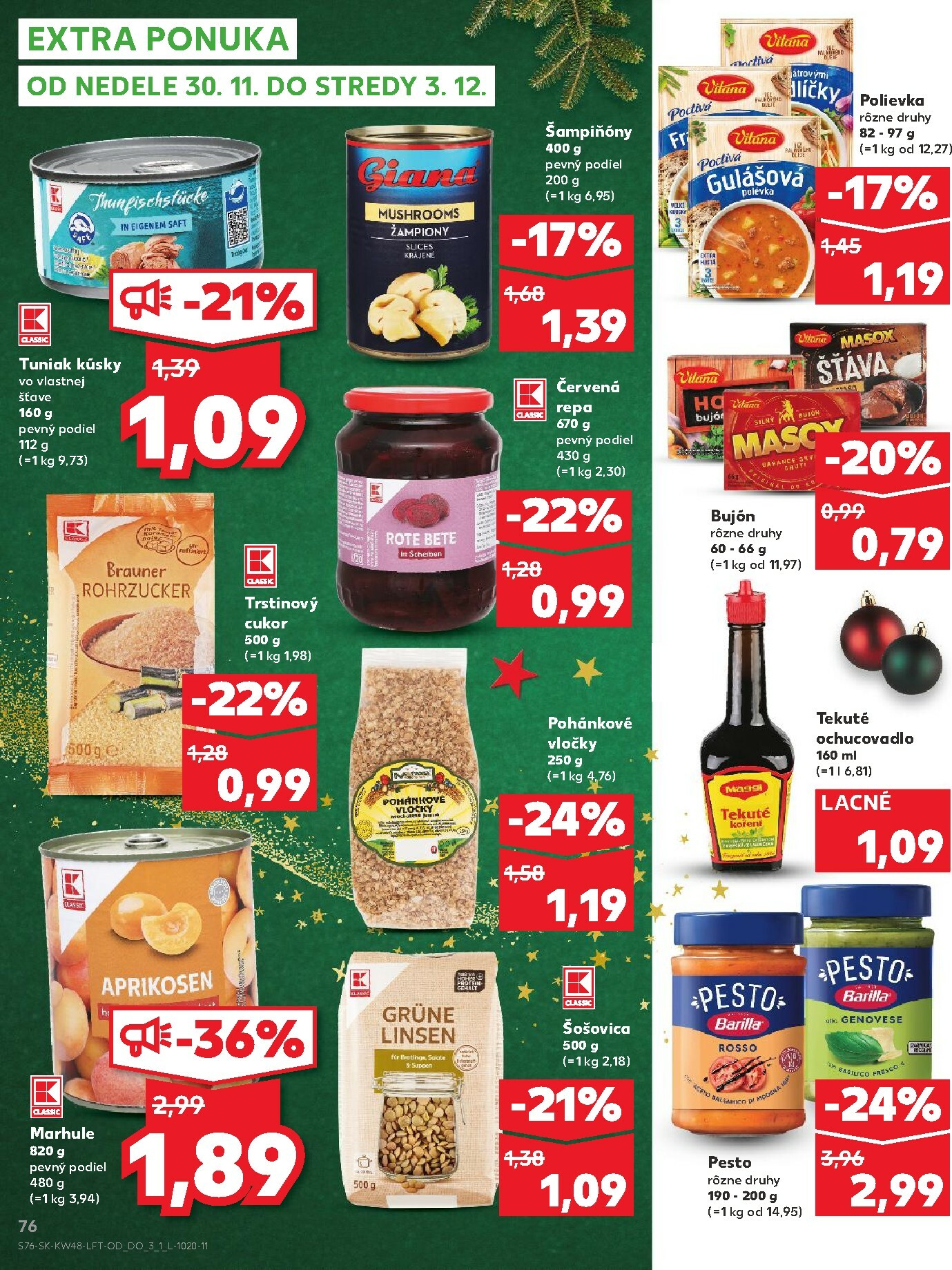 kaufland - Leták Kaufland platný od 27.11. do 03.12. - page: 76