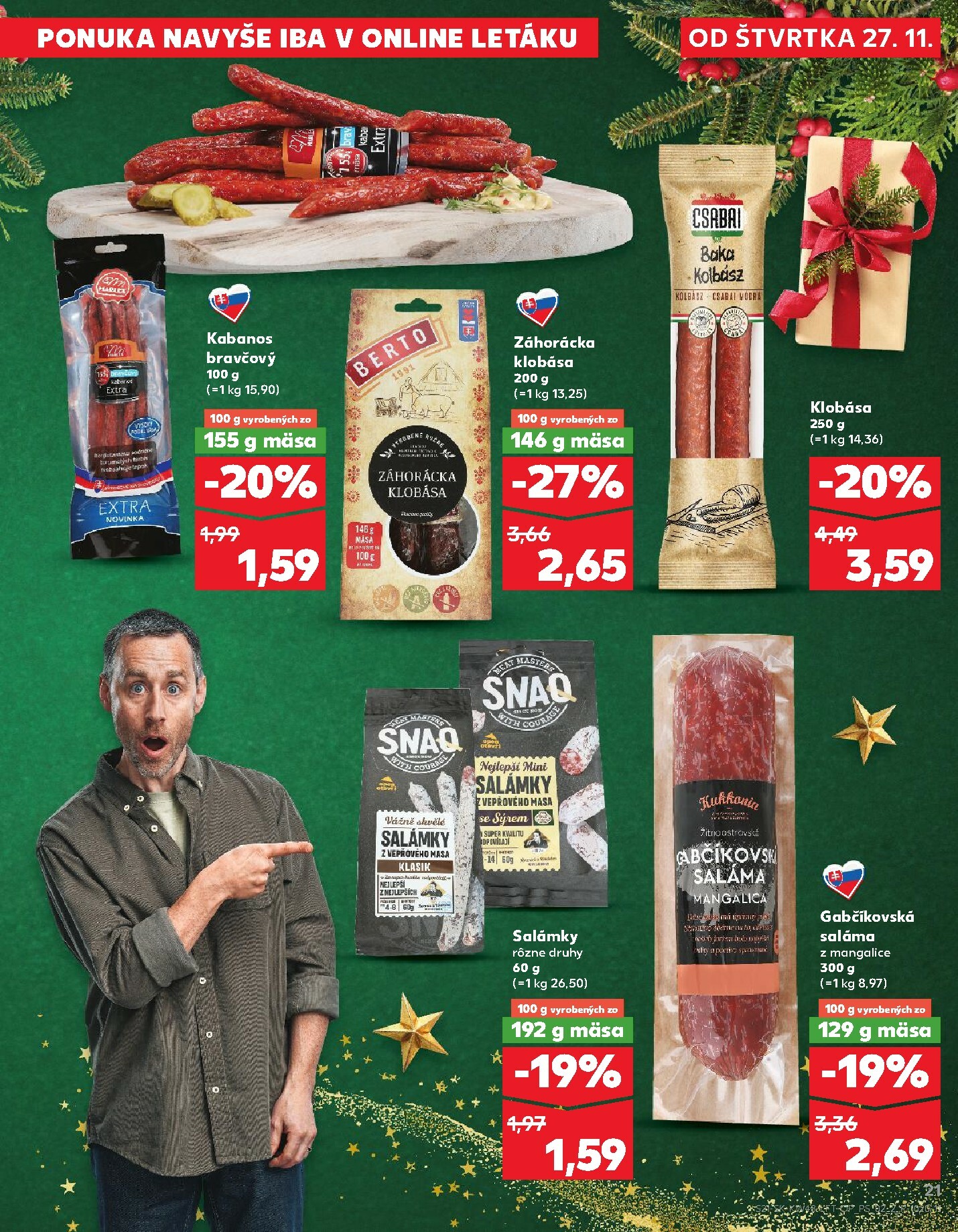 kaufland - Leták Kaufland platný od 27.11. do 03.12. - page: 21