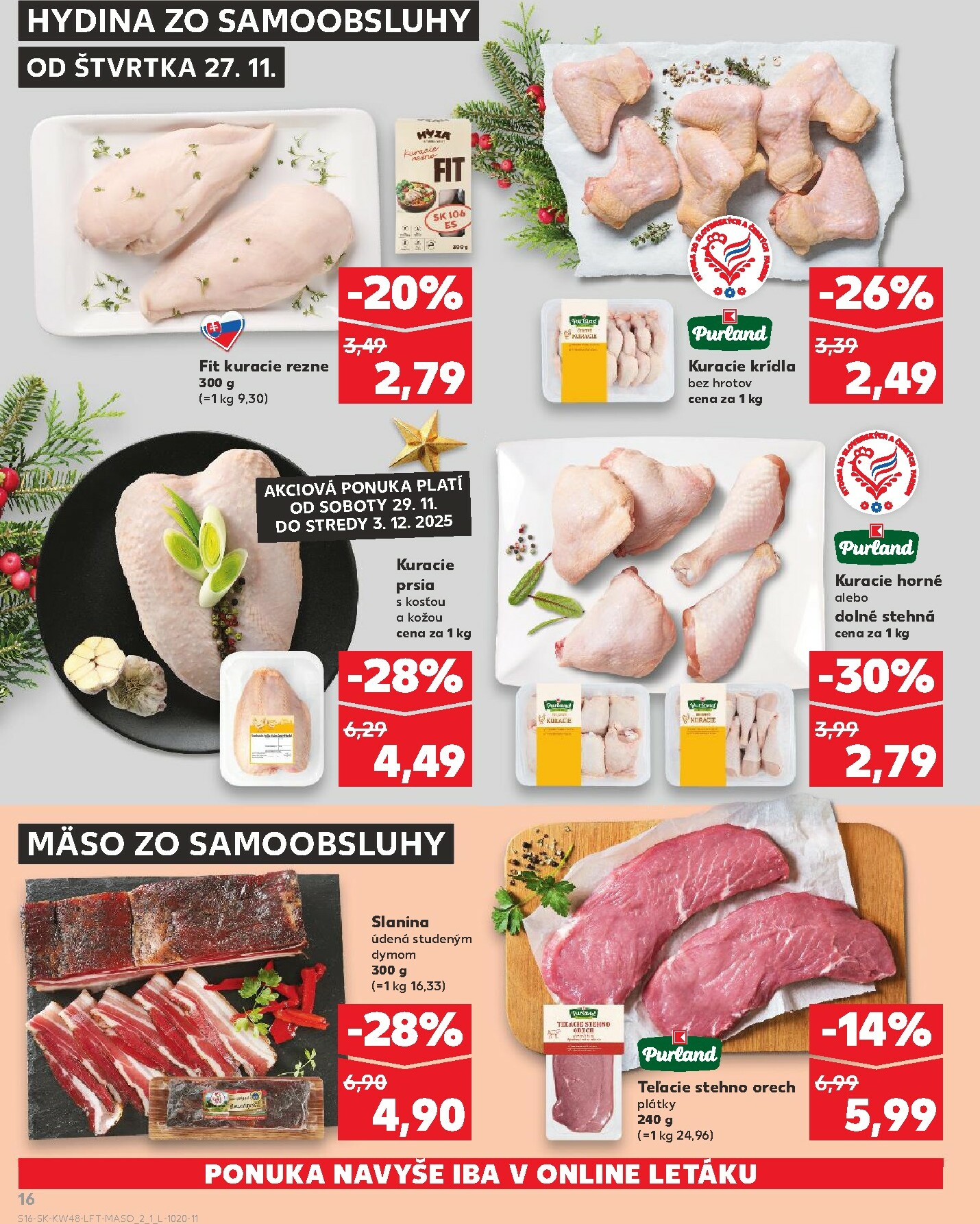 kaufland - Leták Kaufland platný od 27.11. do 03.12. - page: 16