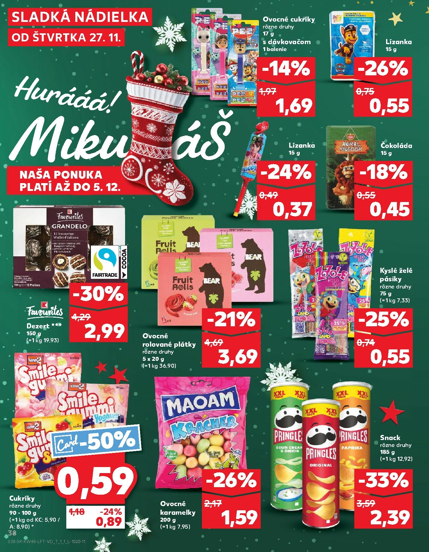 kaufland - Leták Kaufland platný od 27.11. do 03.12. - page: 38