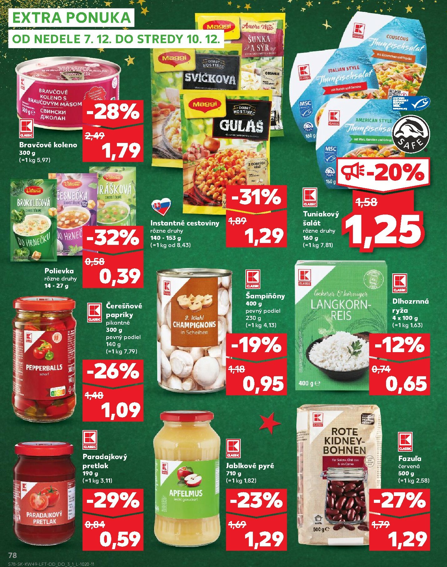 kaufland - Leták Kaufland platný od 04.12. do 10.12. - page: 78