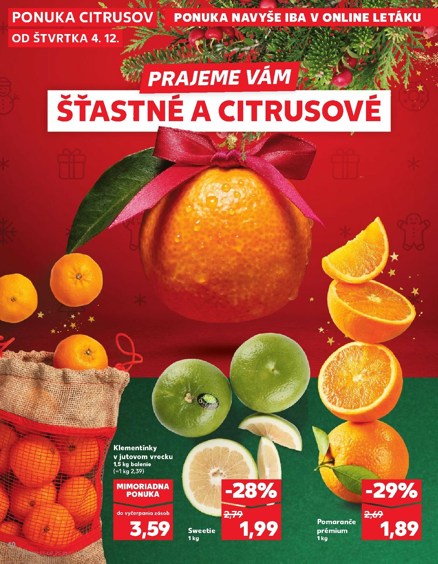 kaufland - Leták Kaufland platný od 04.12. do 10.12. - page: 10