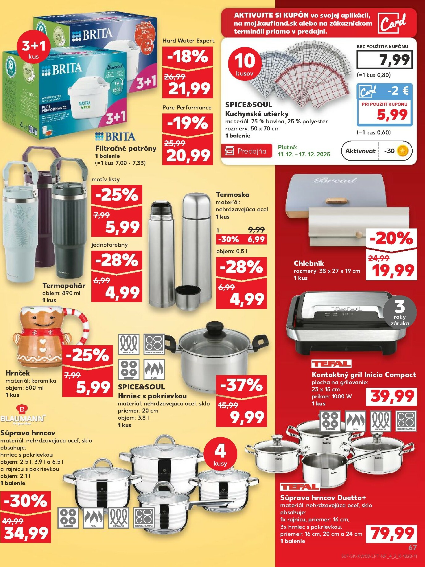 kaufland - Leták Kaufland platný od 11.12. do 17.12. - page: 67