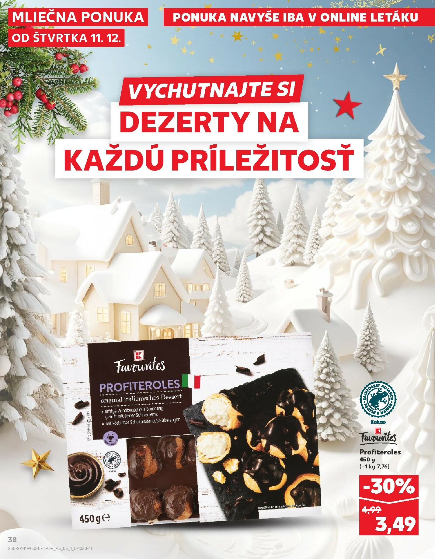 kaufland - Leták Kaufland platný od 11.12. do 17.12. - page: 38