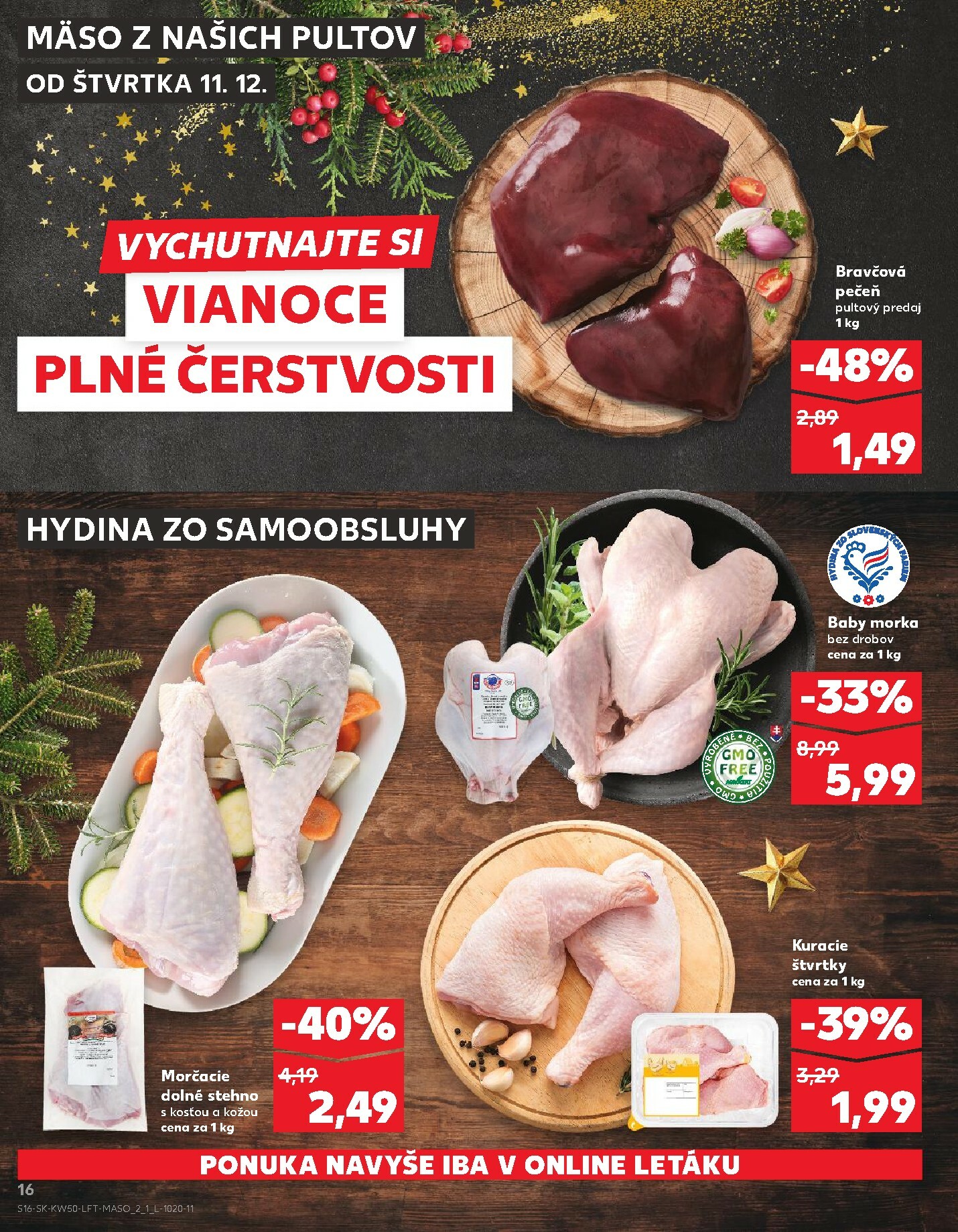 kaufland - Leták Kaufland platný od 11.12. do 17.12. - page: 16