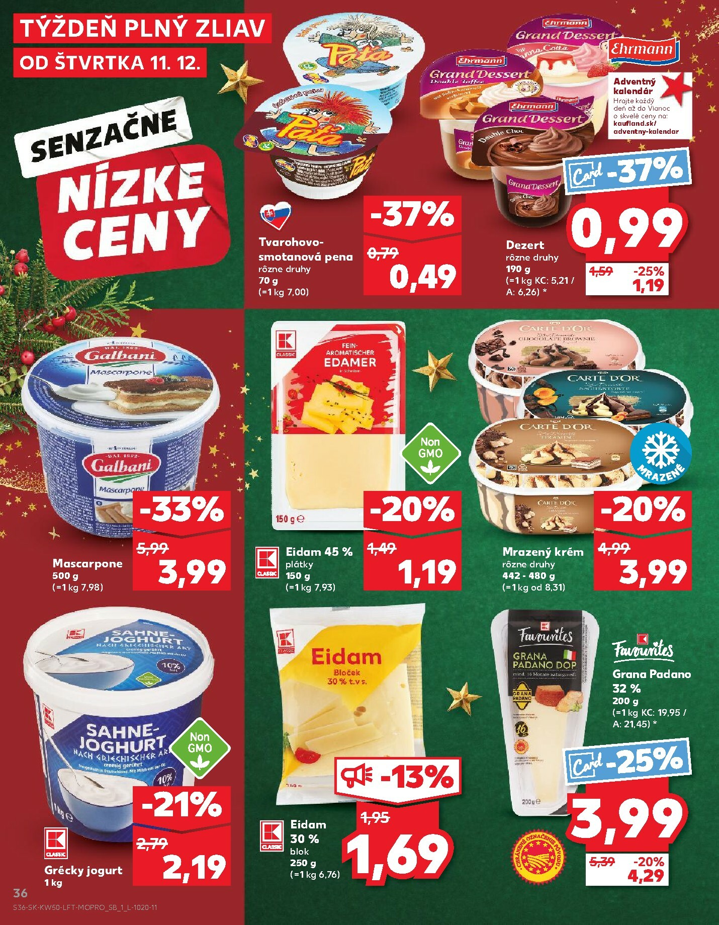 kaufland - Leták Kaufland platný od 11.12. do 17.12. - page: 36