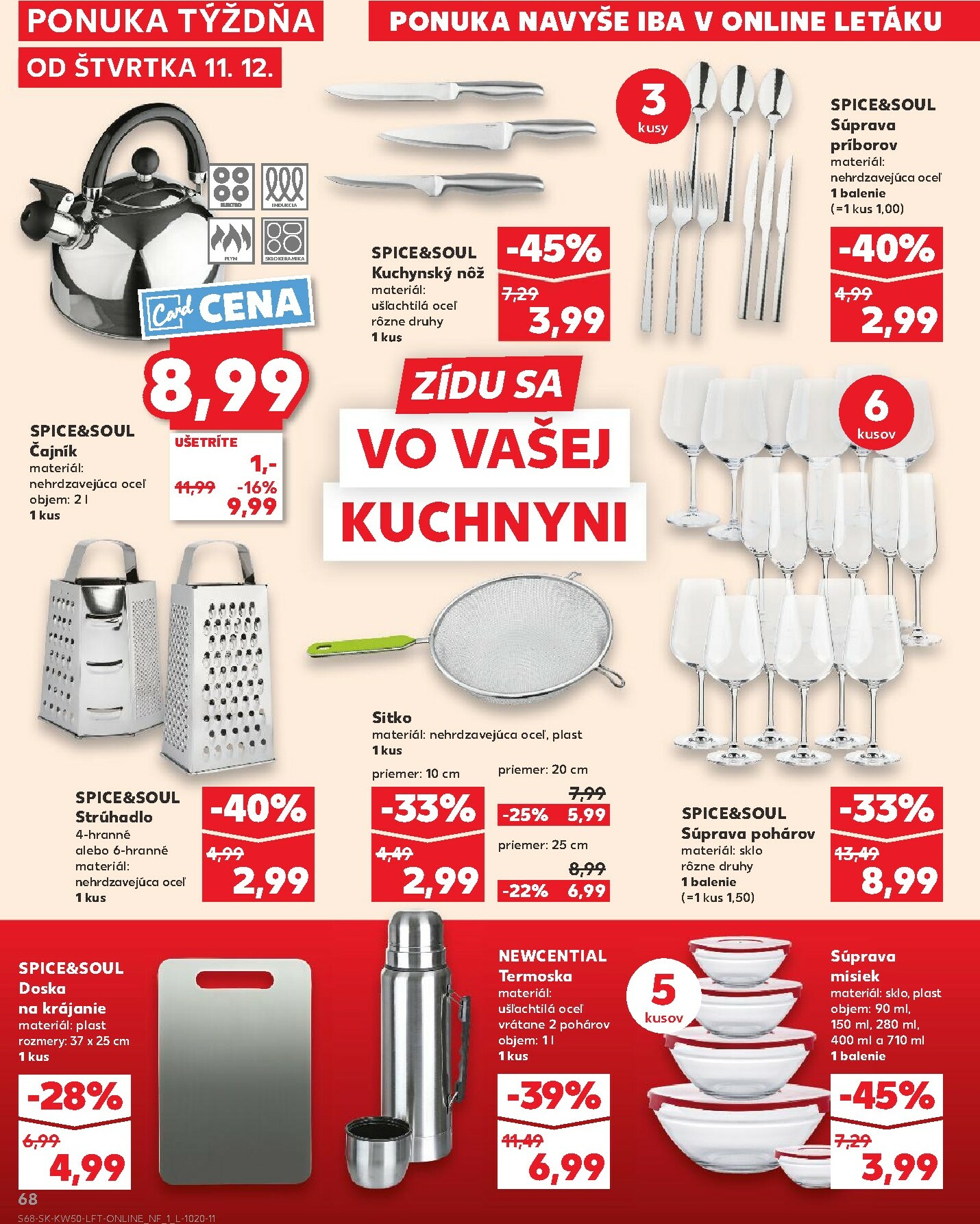 kaufland - Leták Kaufland platný od 11.12. do 17.12. - page: 68