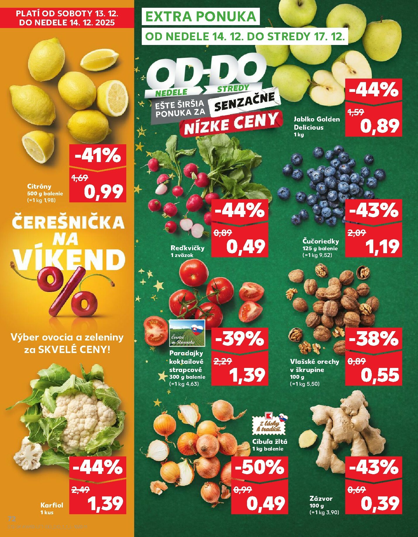 kaufland - Leták Kaufland platný od 11.12. do 17.12. - page: 72