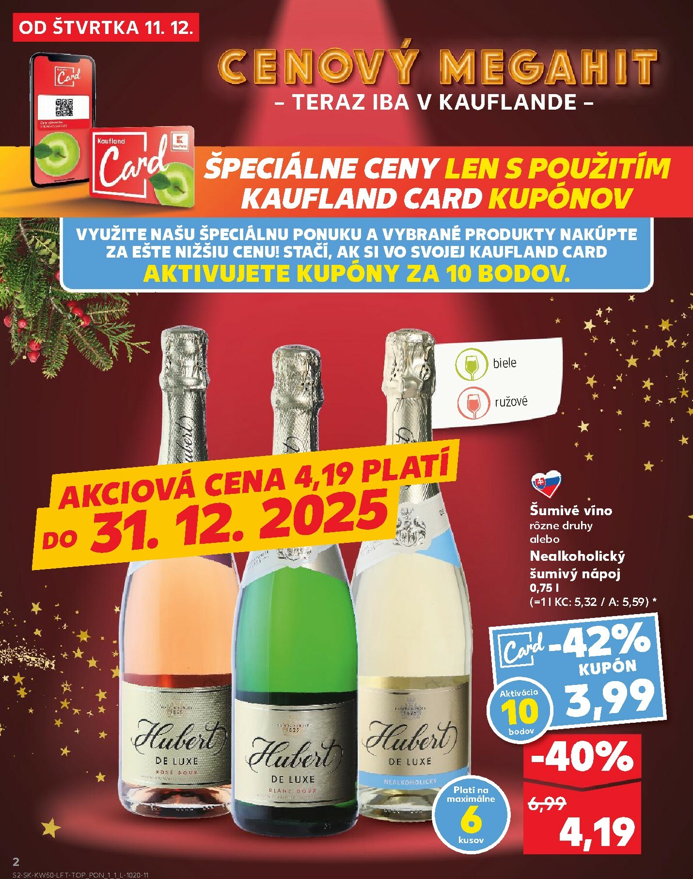 kaufland - Leták Kaufland platný od 11.12. do 17.12. - page: 2