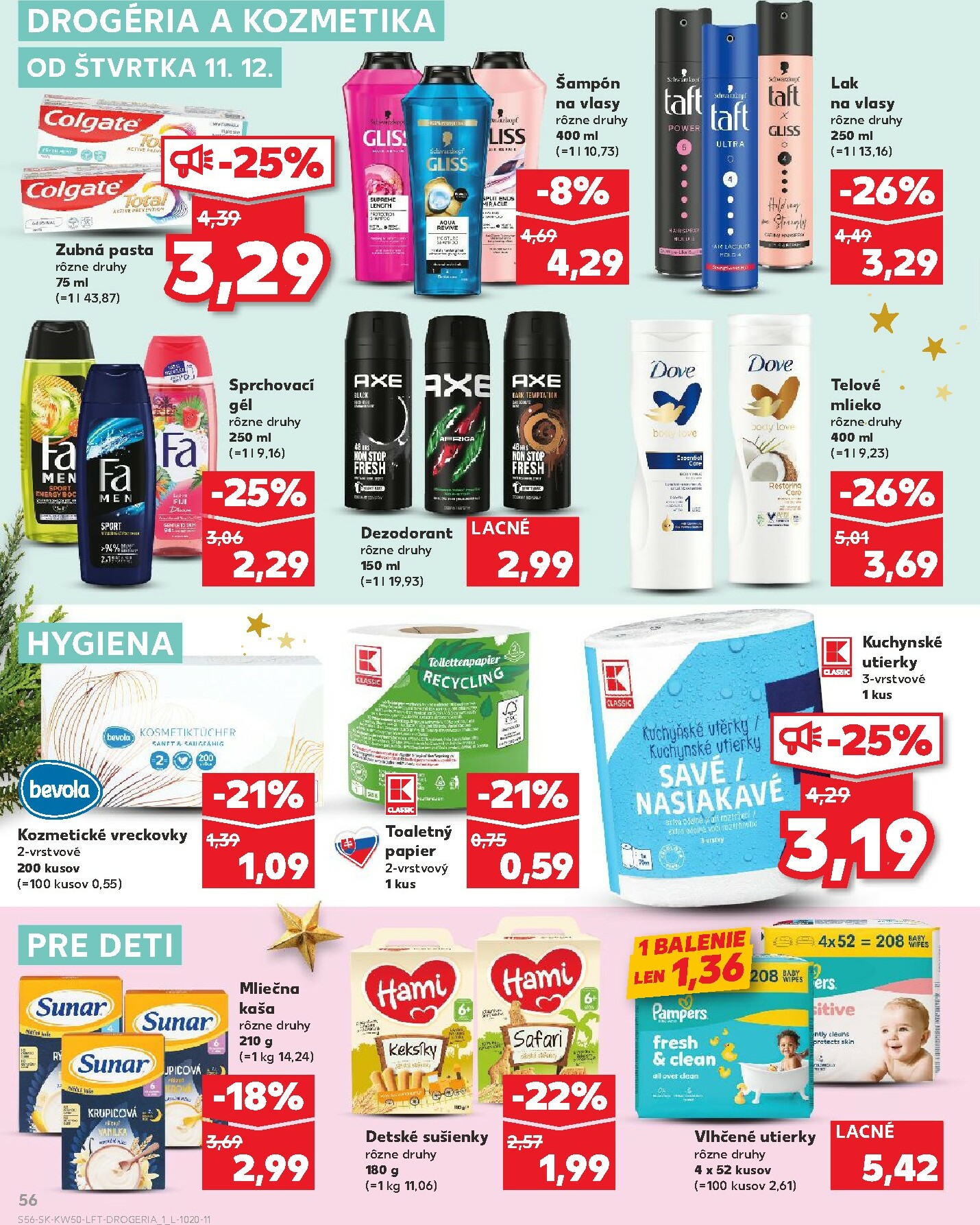 kaufland - Leták Kaufland platný od 11.12. do 17.12. - page: 56