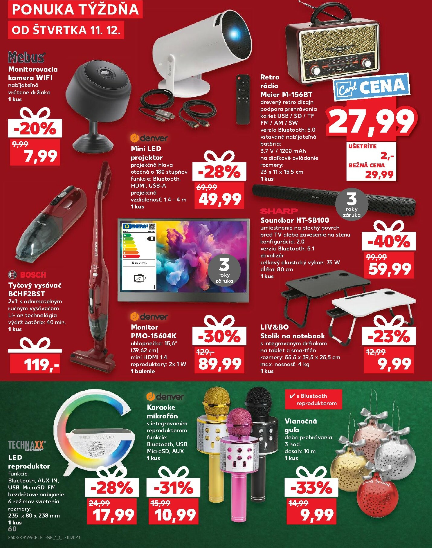 kaufland - Leták Kaufland platný od 11.12. do 17.12. - page: 60