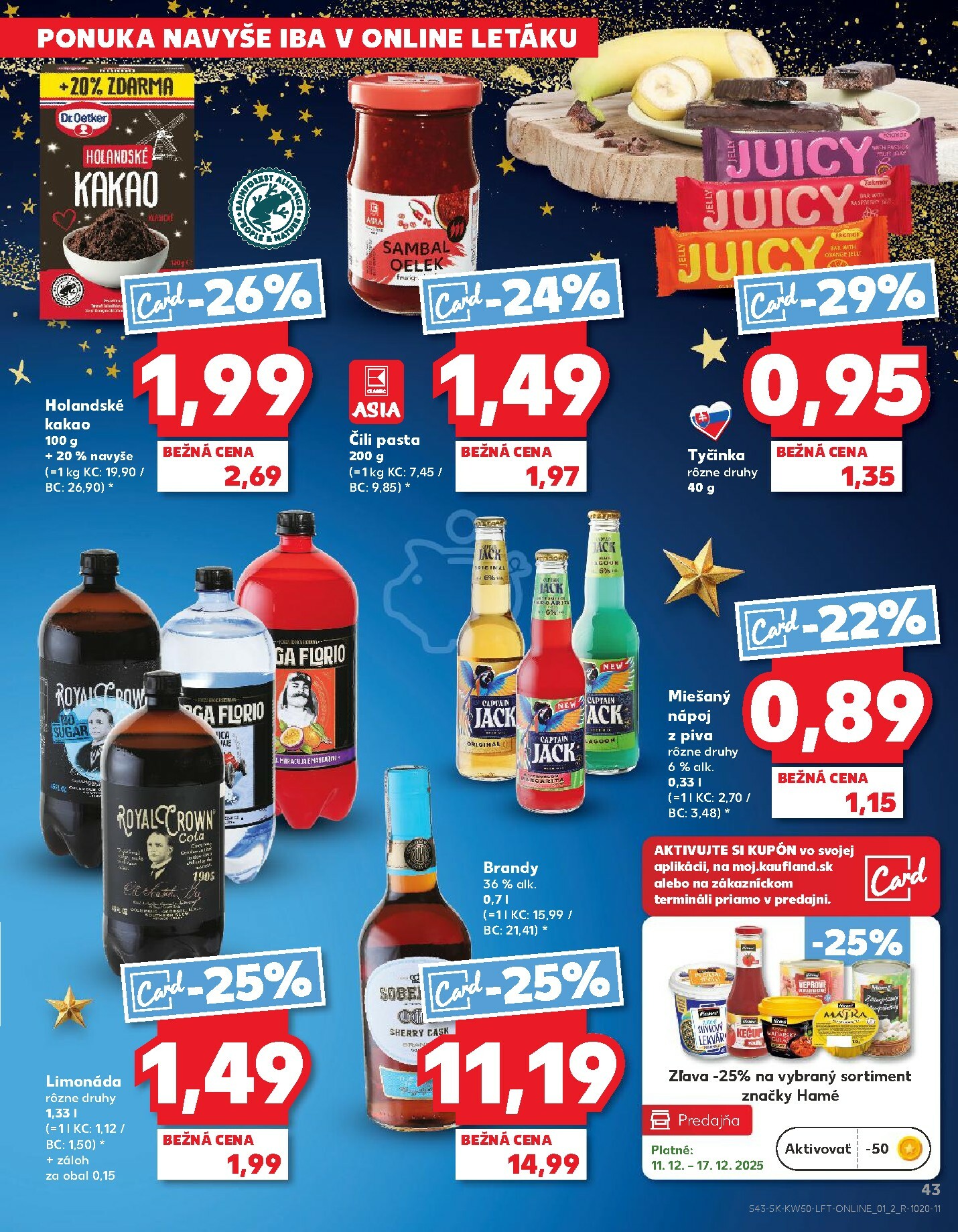 kaufland - Leták Kaufland platný od 11.12. do 17.12. - page: 43
