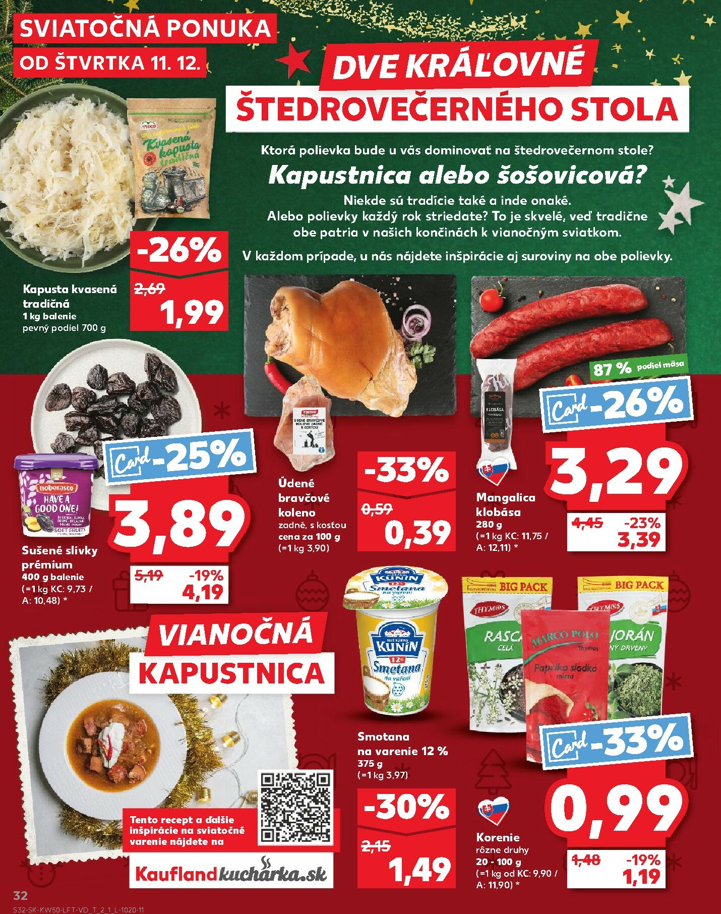 kaufland - Leták Kaufland platný od 11.12. do 17.12. - page: 32