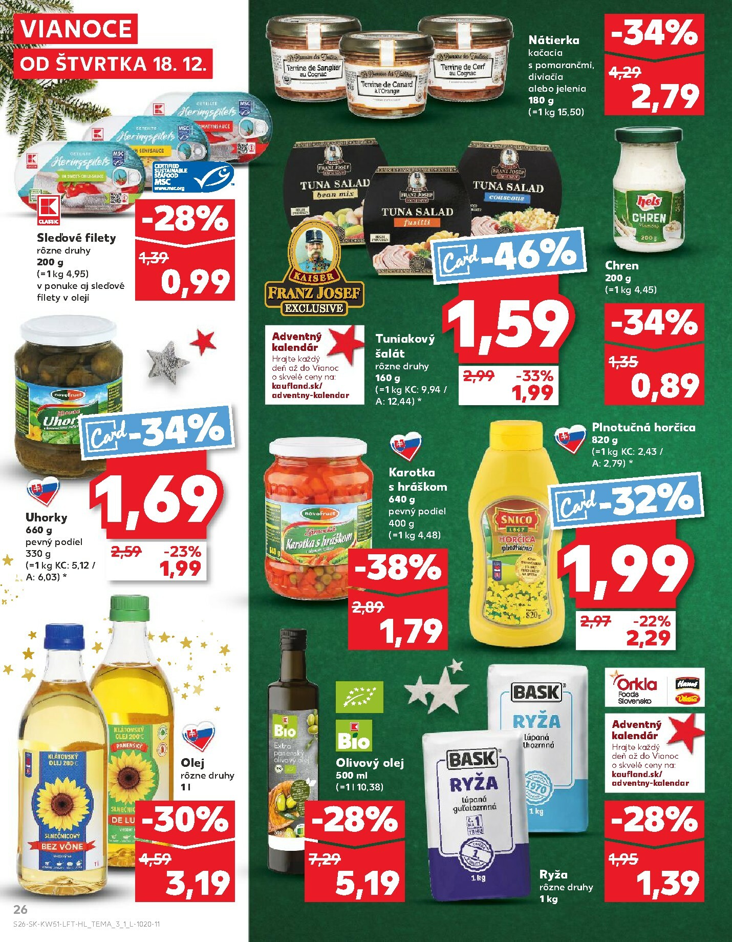 kaufland - Leták Kaufland platný od 18.12. do 24.12. - page: 26