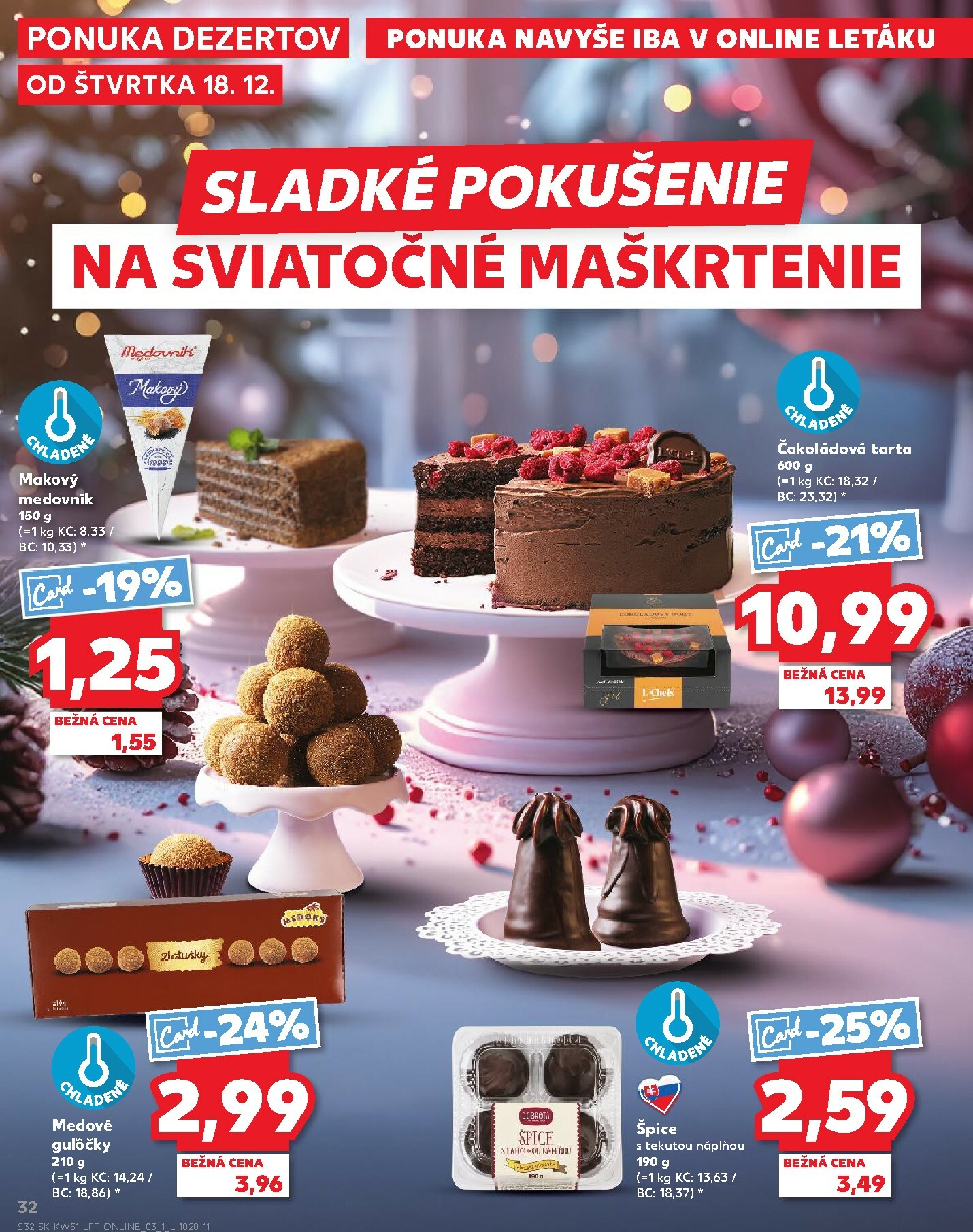kaufland - Leták Kaufland platný od 18.12. do 24.12. - page: 32