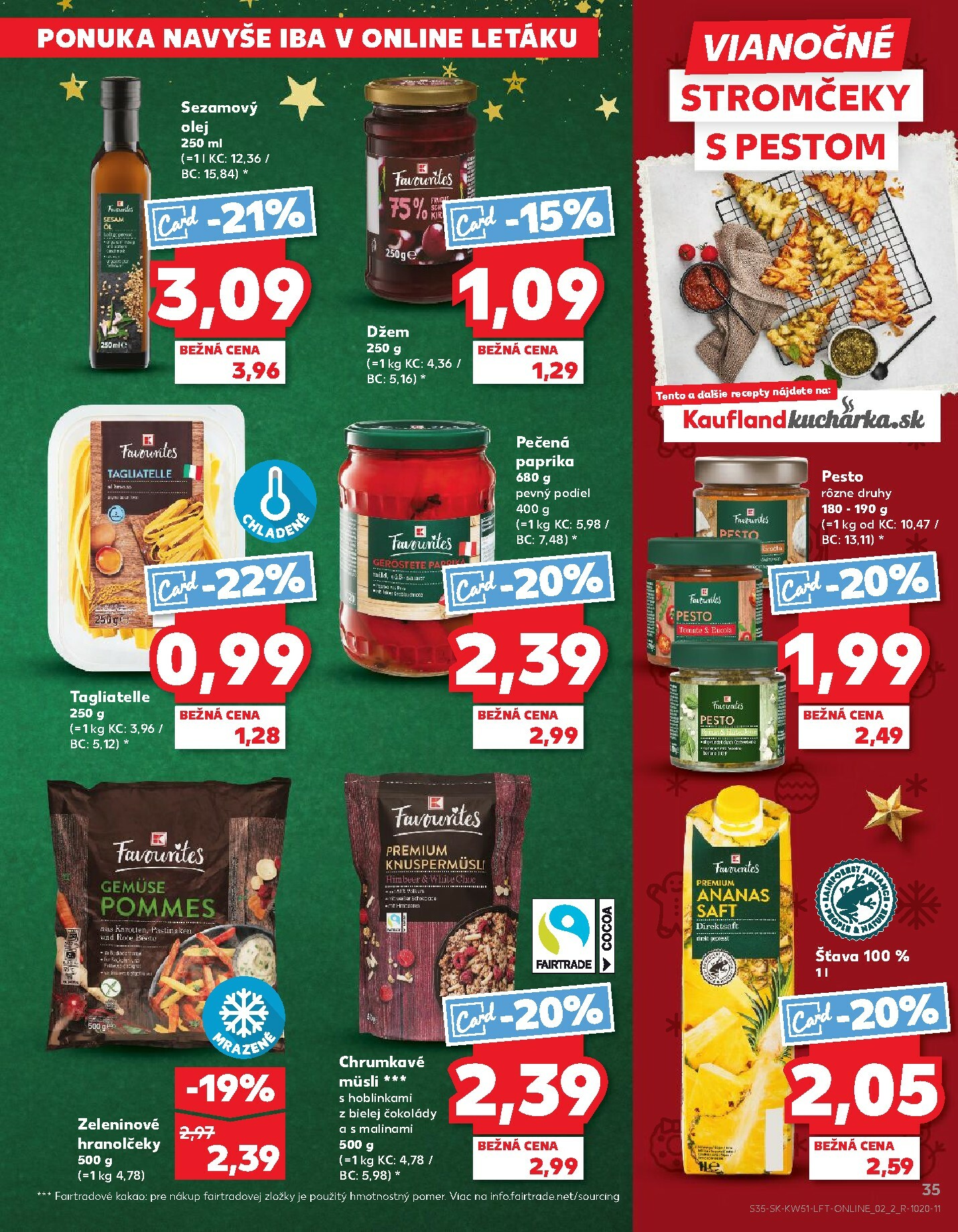 kaufland - Leták Kaufland platný od 18.12. do 24.12. - page: 35