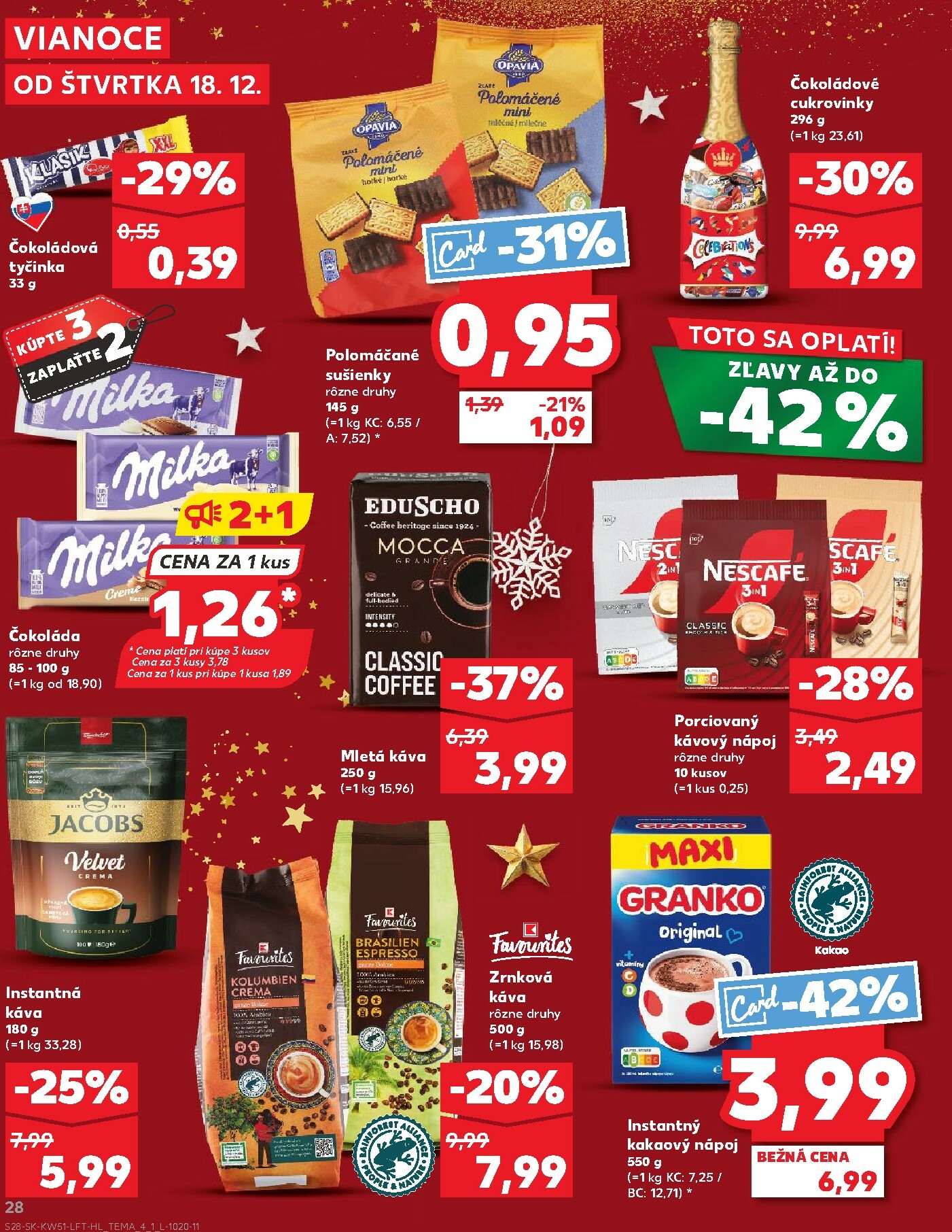 kaufland - Leták Kaufland platný od 18.12. do 24.12. - page: 28