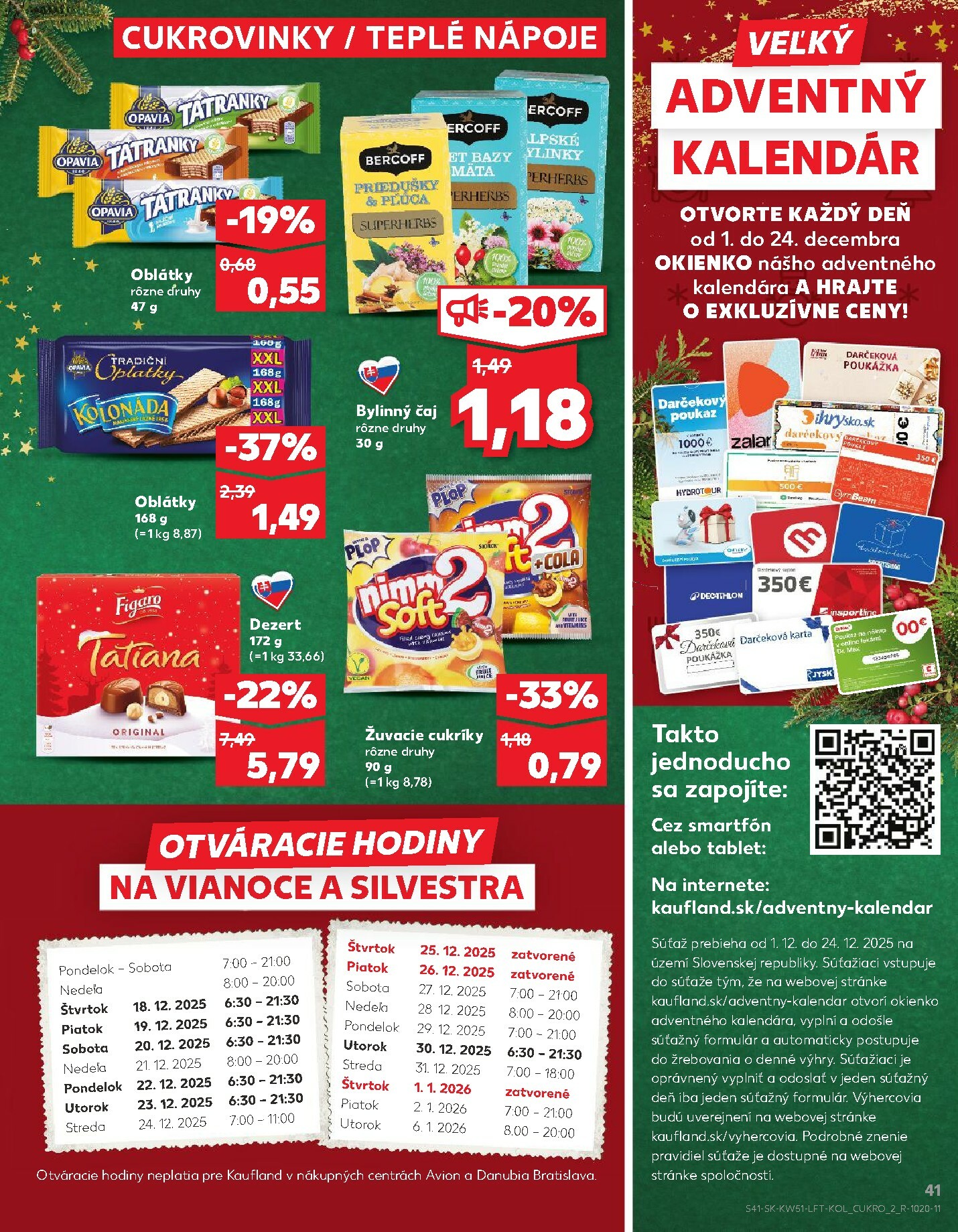 kaufland - Leták Kaufland platný od 18.12. do 24.12. - page: 41