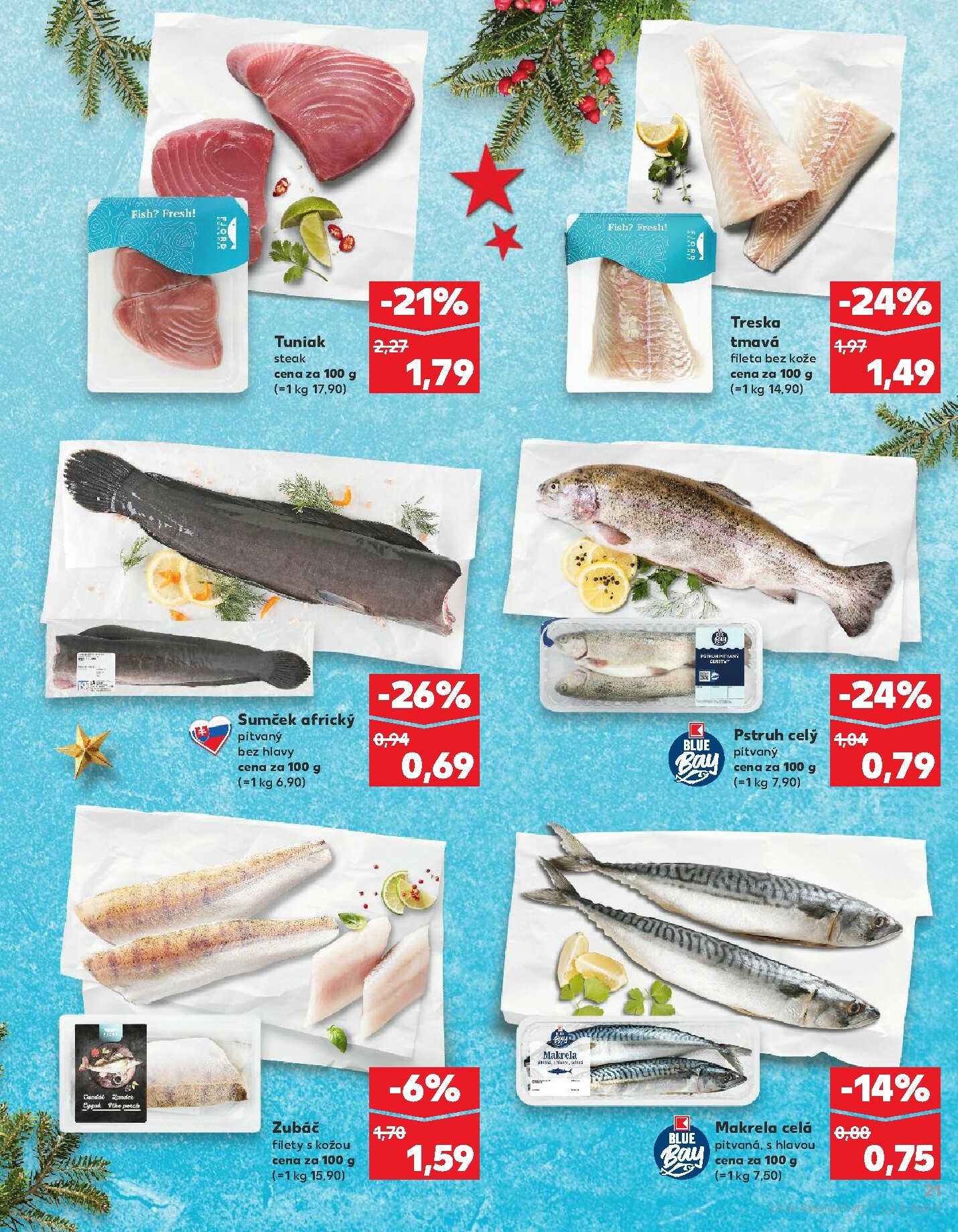 kaufland - Leták Kaufland platný od 18.12. do 24.12. - page: 21
