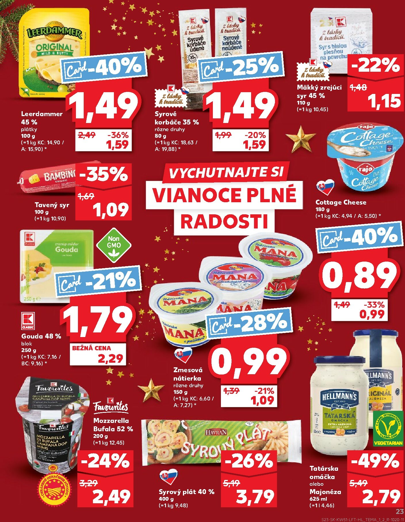 kaufland - Leták Kaufland platný od 18.12. do 24.12. - page: 23
