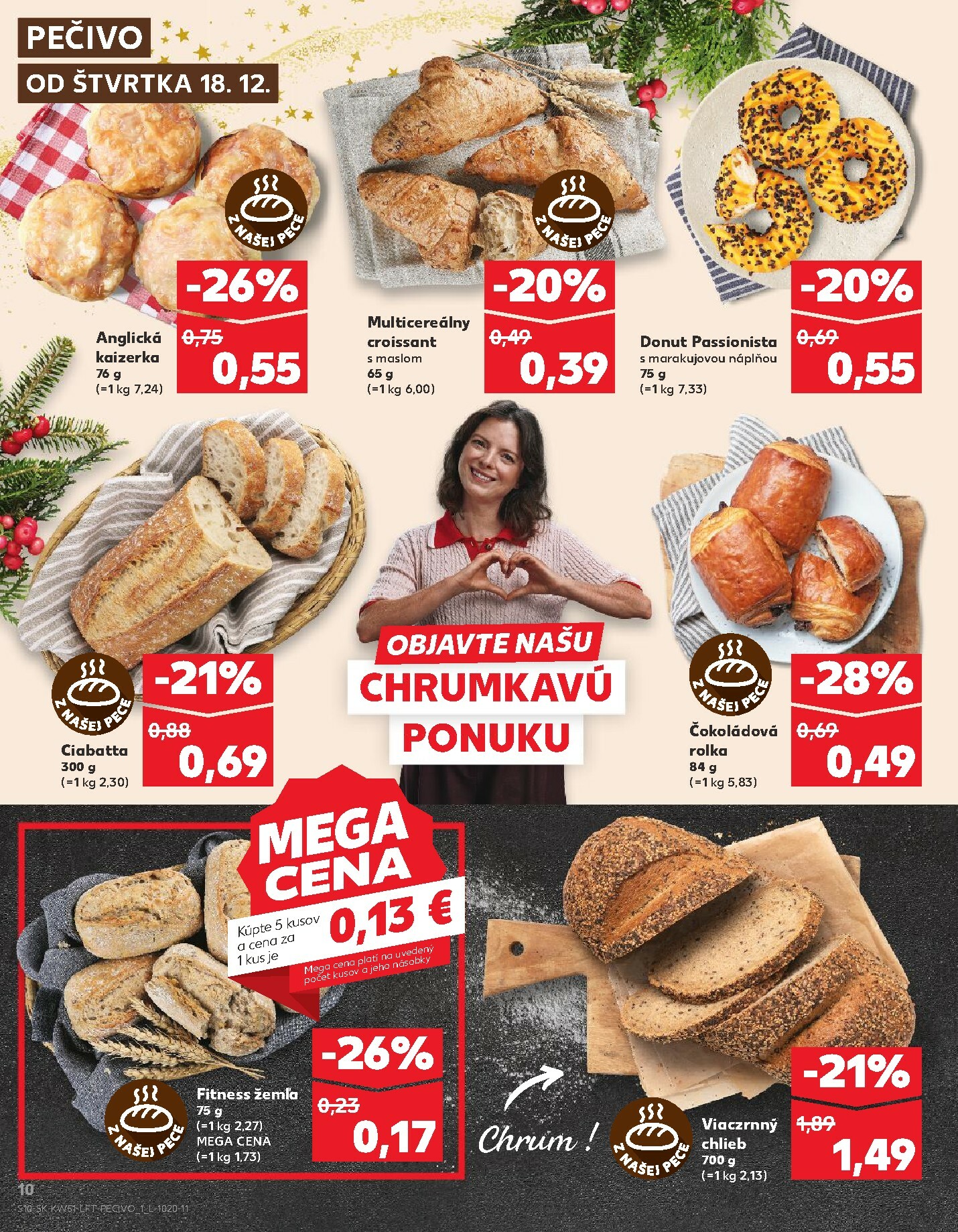 kaufland - Leták Kaufland platný od 18.12. do 24.12. - page: 10