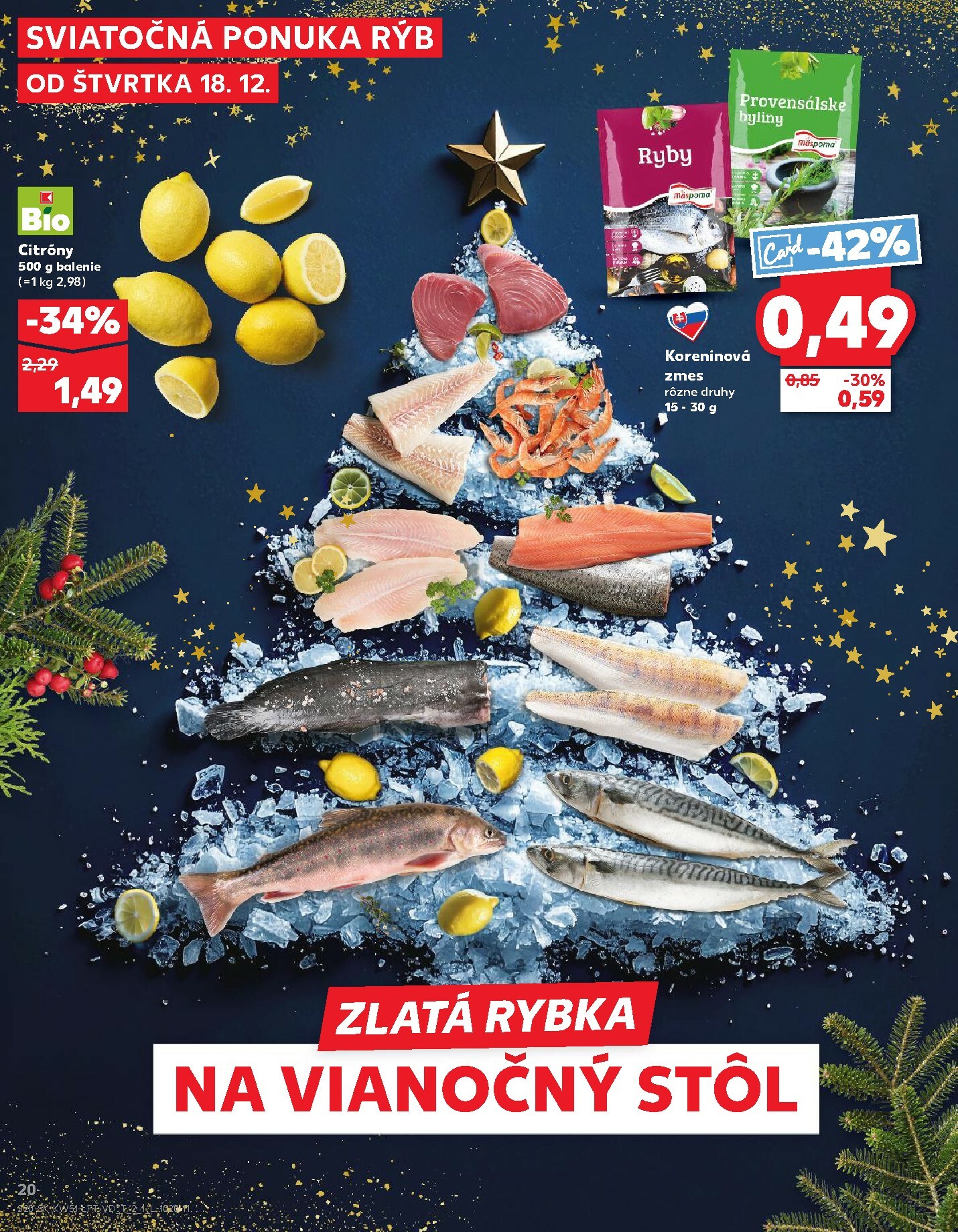 kaufland - Leták Kaufland platný od 18.12. do 24.12. - page: 20