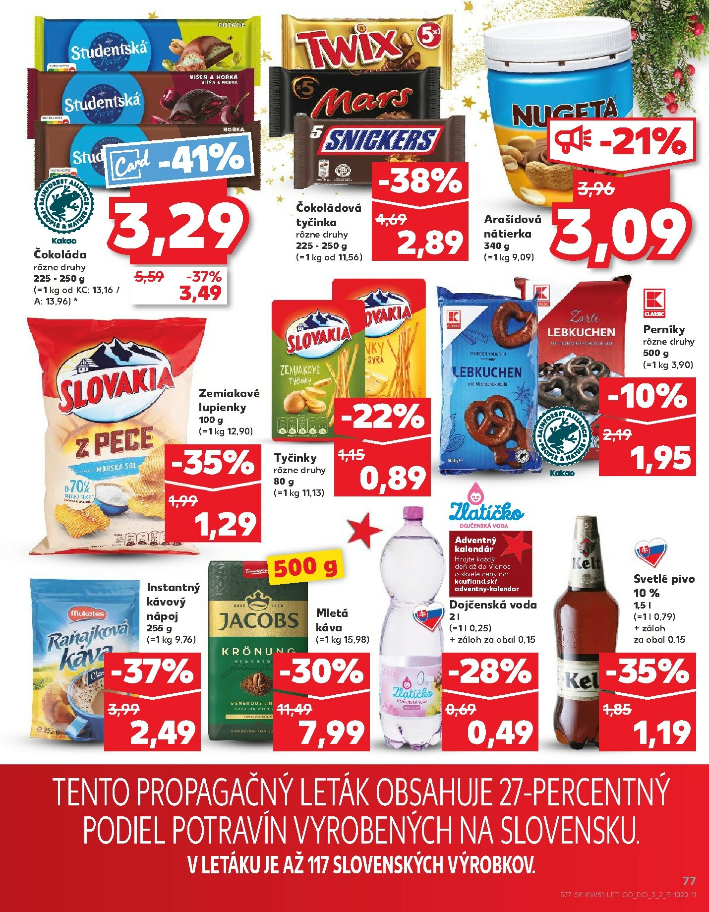 kaufland - Leták Kaufland platný od 18.12. do 24.12. - page: 77