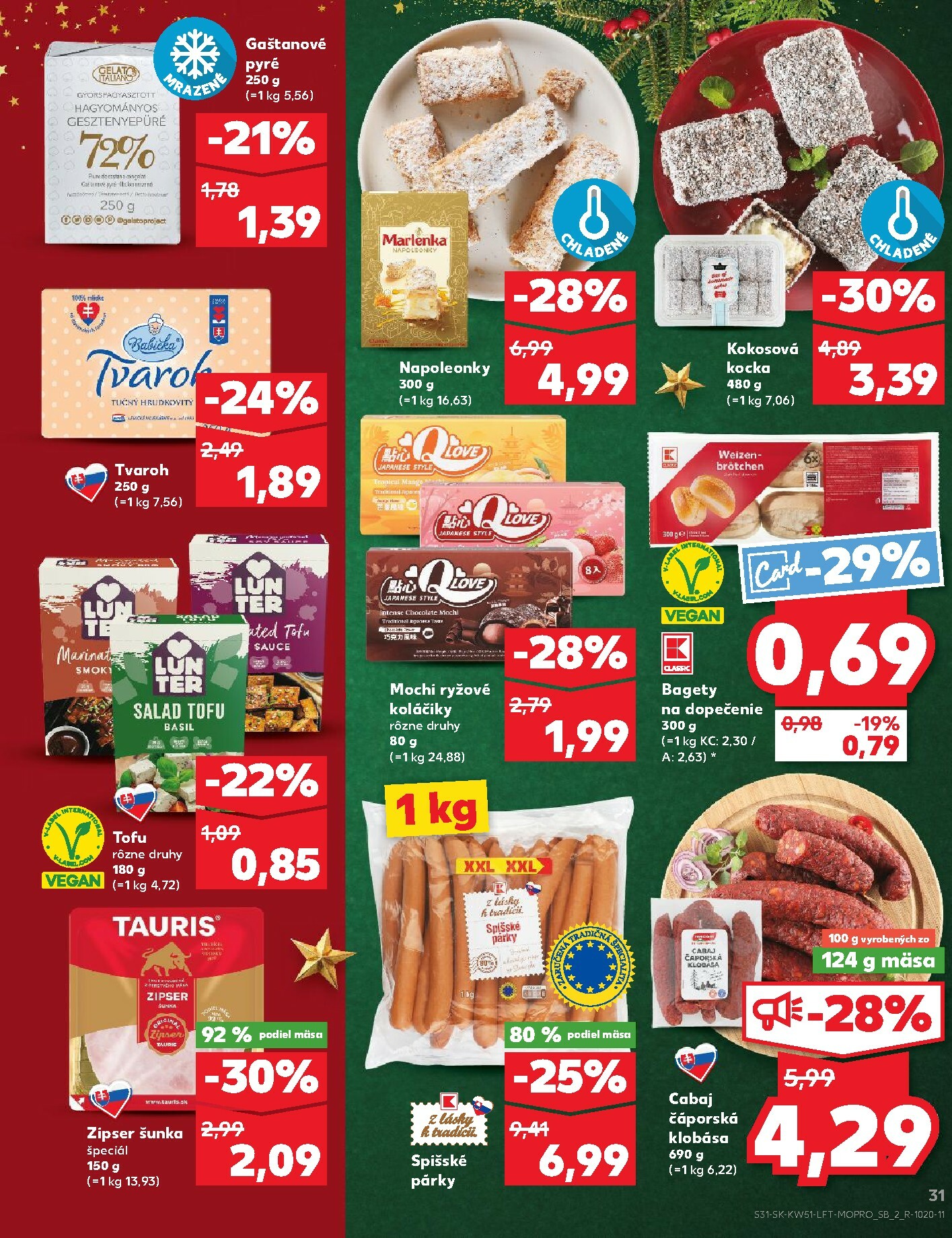 kaufland - Leták Kaufland platný od 18.12. do 24.12. - page: 31