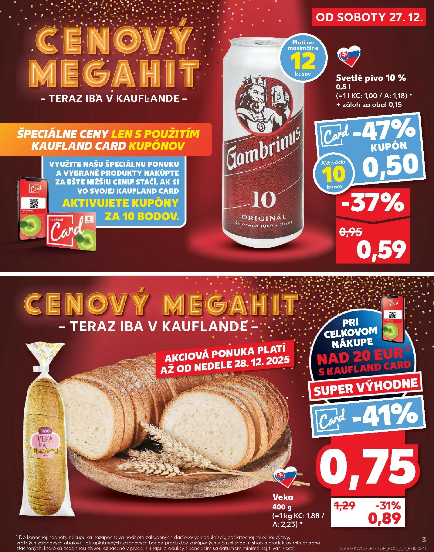 kaufland - Leták Kaufland platný od 27.12. do 31.12. - page: 3