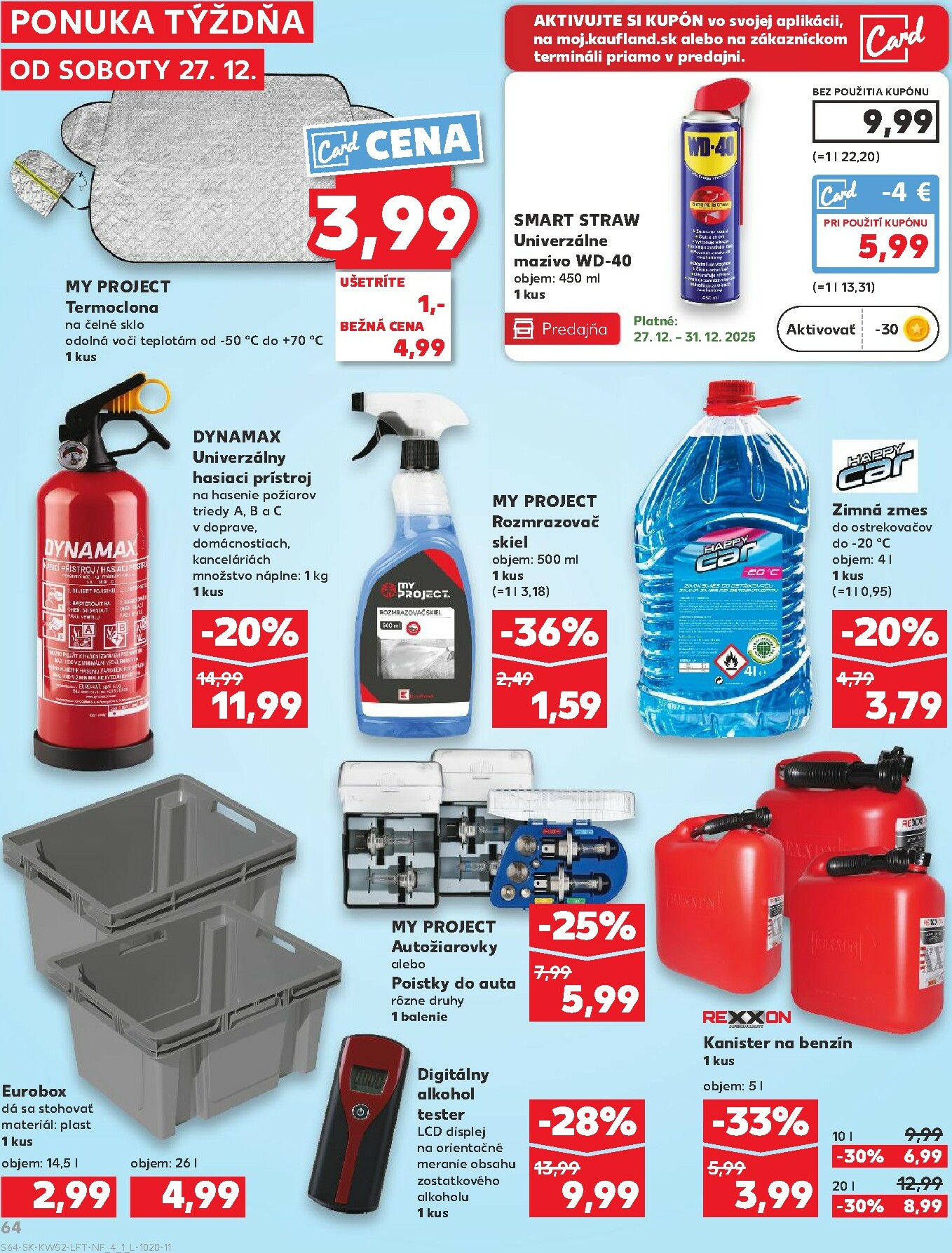 kaufland - Leták Kaufland platný od 27.12. do 31.12. - page: 64