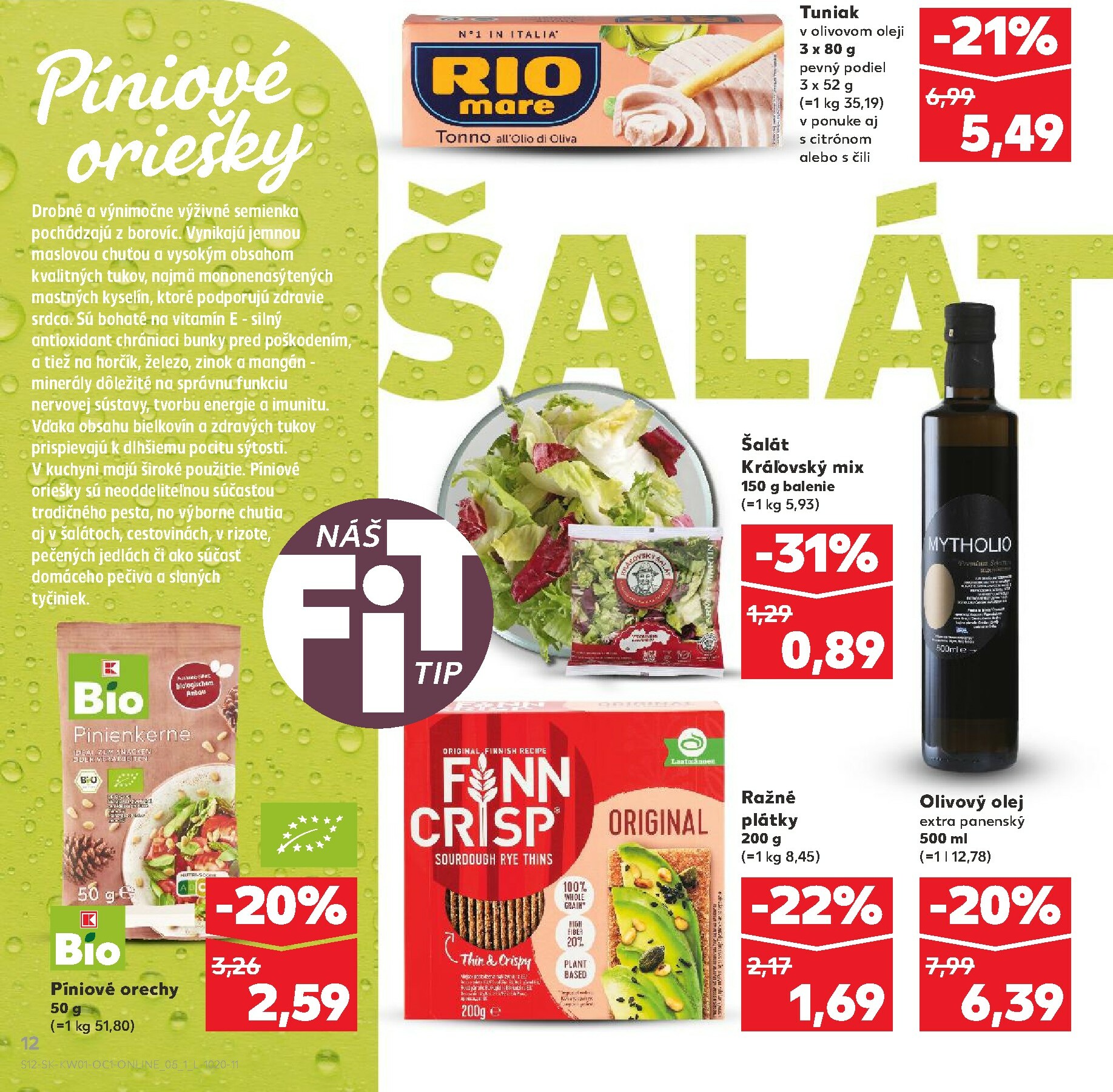 kaufland - Leták Kaufland - Fit platný od 03.01. do 31.01. - page: 12