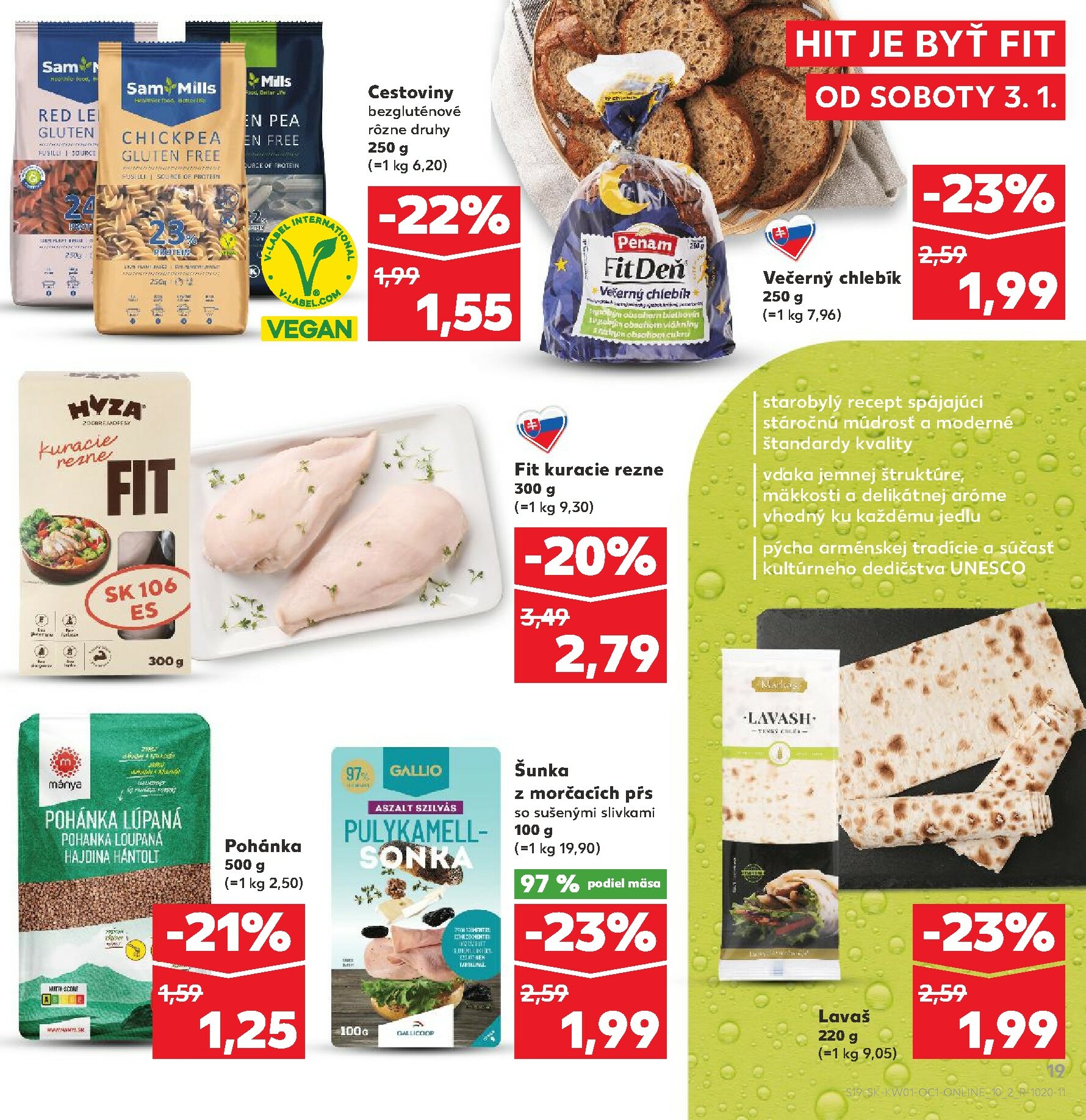 kaufland - Leták Kaufland - Fit platný od 03.01. do 31.01. - page: 19