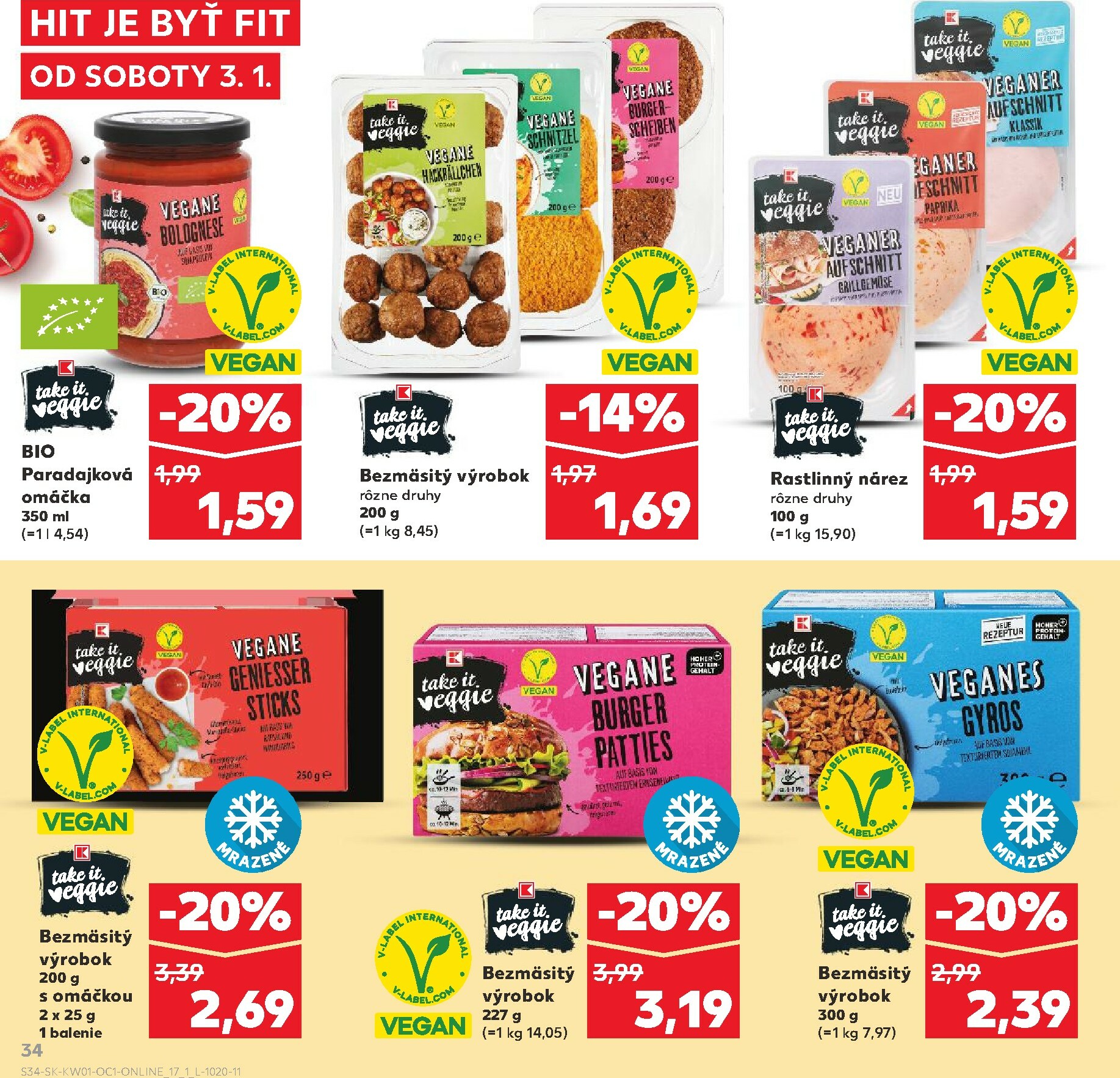 kaufland - Leták Kaufland - Fit platný od 03.01. do 31.01. - page: 34