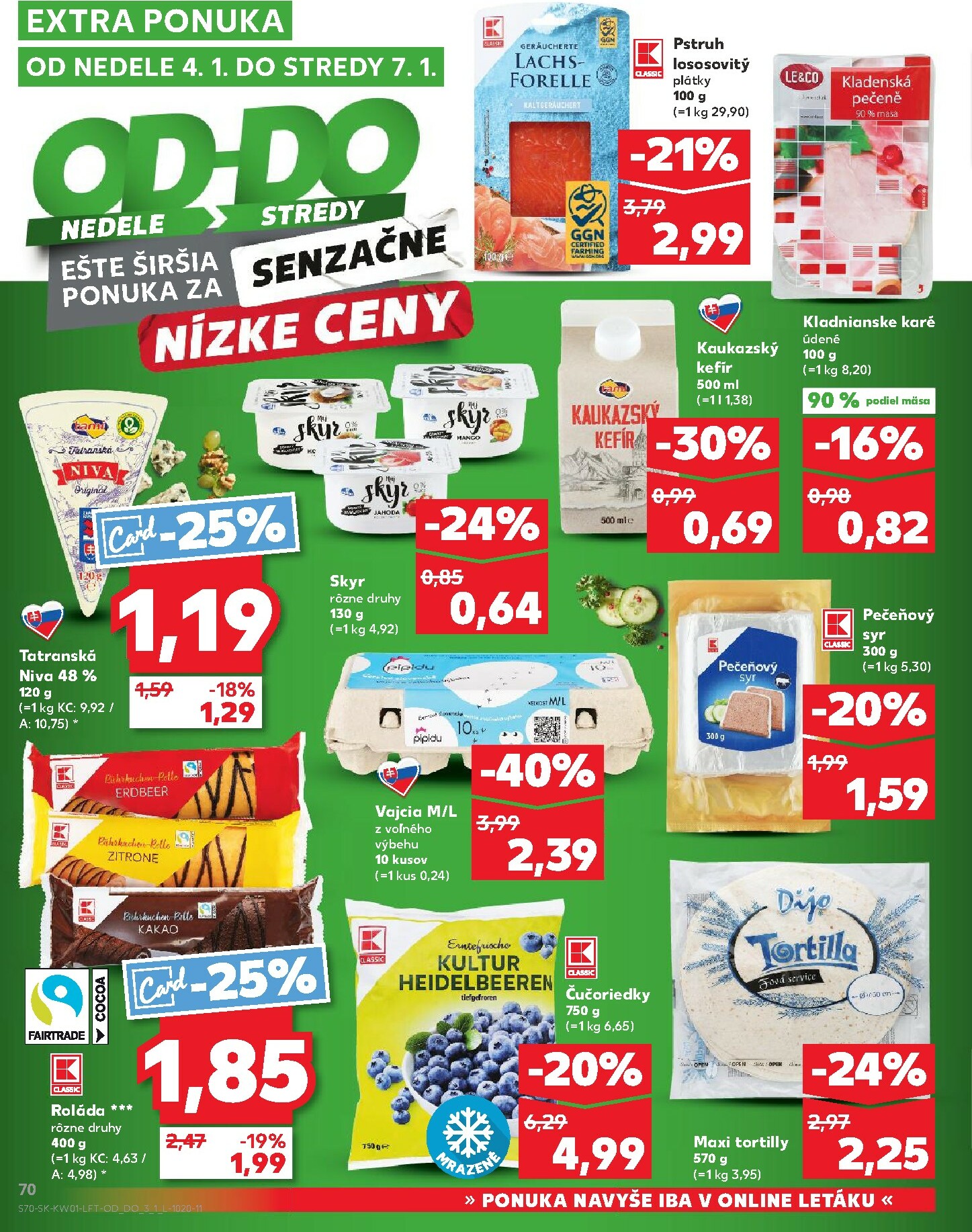 kaufland - Leták Kaufland platný od 02.01. do 07.01. - page: 70