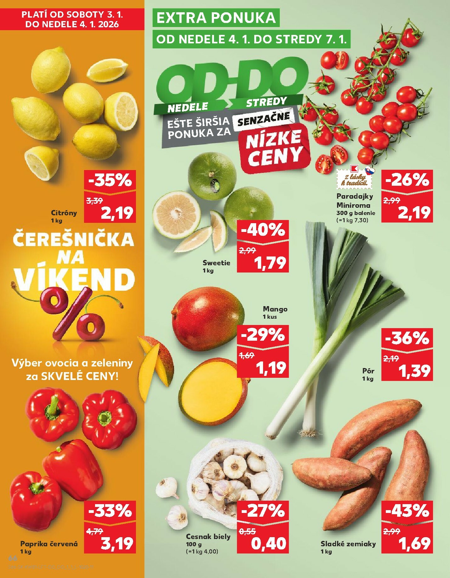 kaufland - Leták Kaufland platný od 02.01. do 07.01. - page: 66