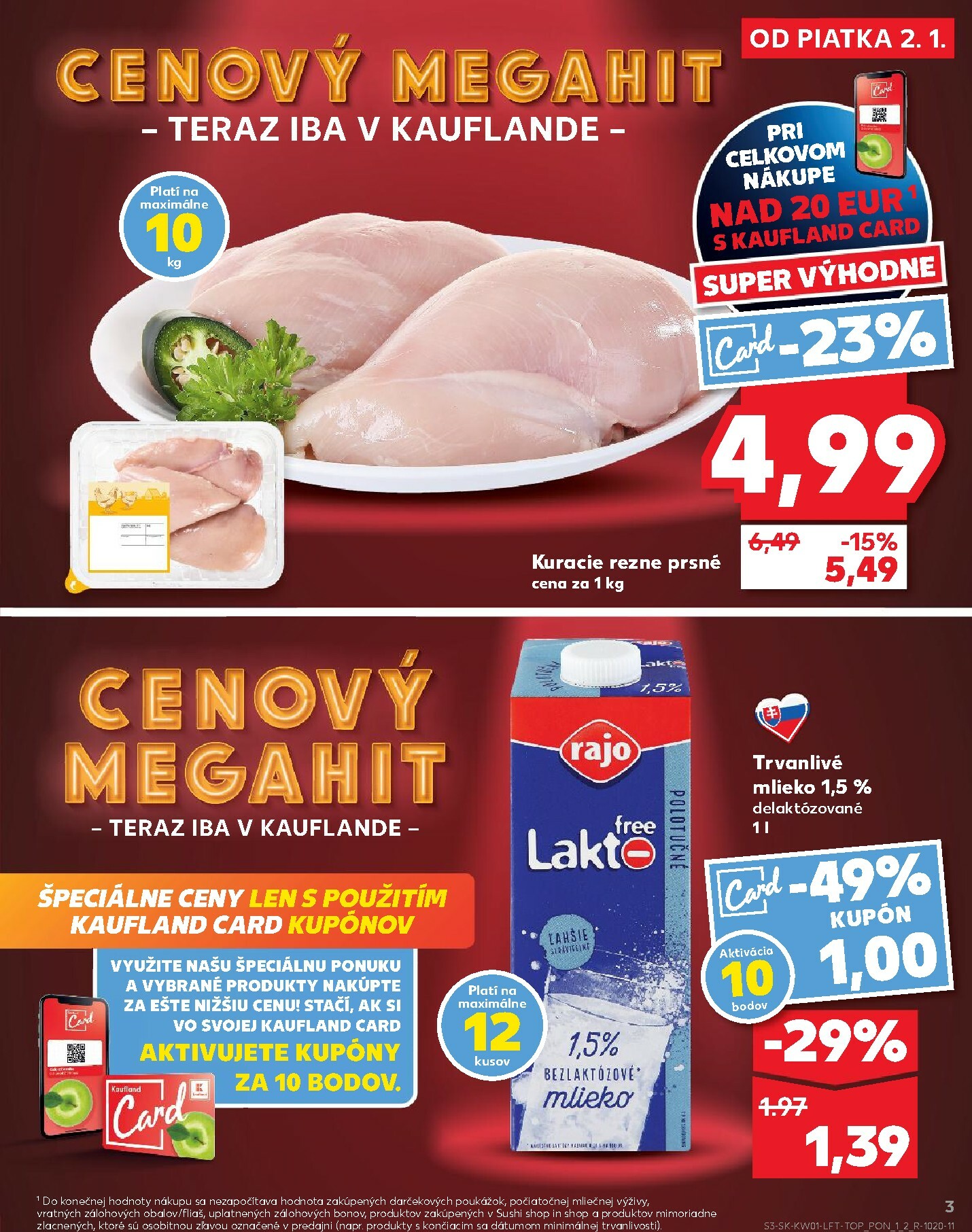 kaufland - Leták Kaufland platný od 02.01. do 07.01. - page: 3