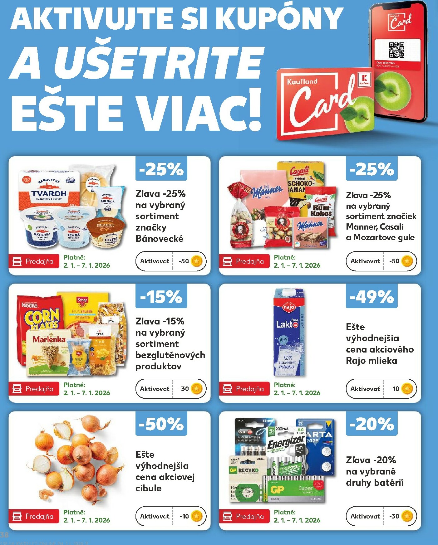 kaufland - Leták Kaufland platný od 02.01. do 07.01. - page: 38