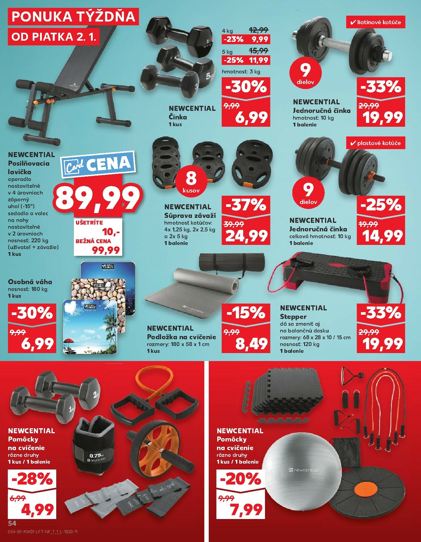 kaufland - Leták Kaufland platný od 02.01. do 07.01. - page: 54