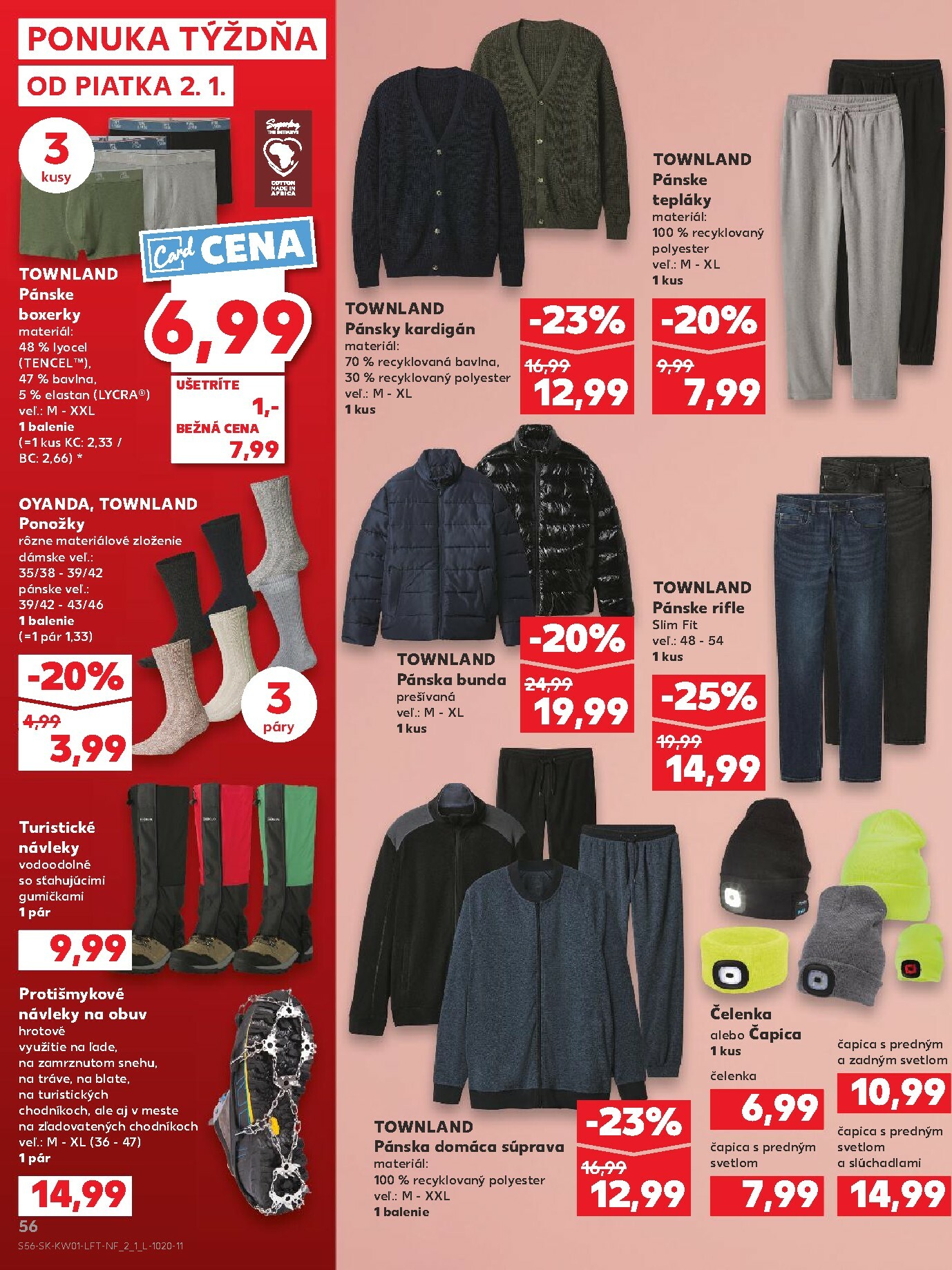 kaufland - Leták Kaufland platný od 02.01. do 07.01. - page: 56