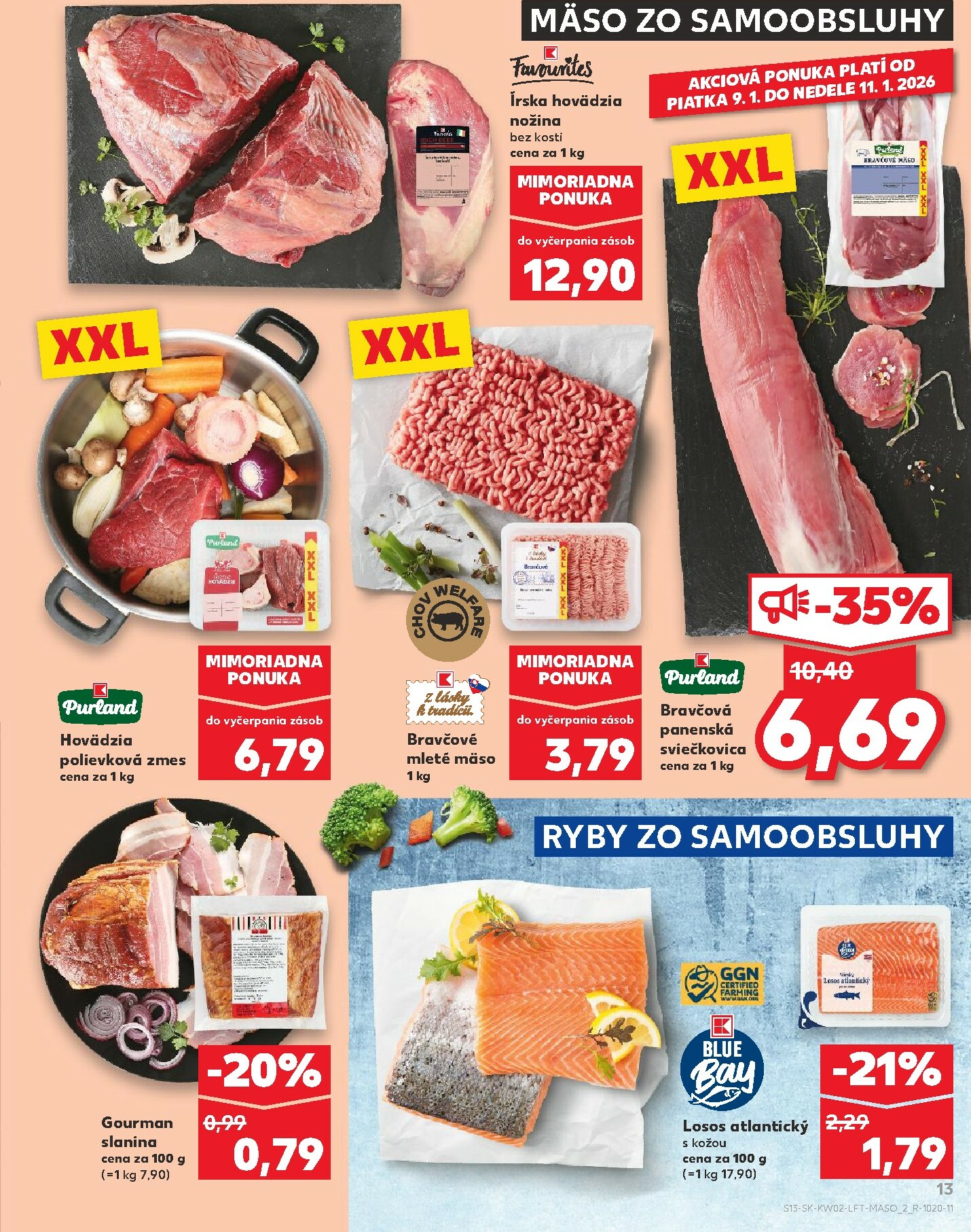 kaufland - Leták Kaufland platný od 08.01. do 14.01. - page: 13