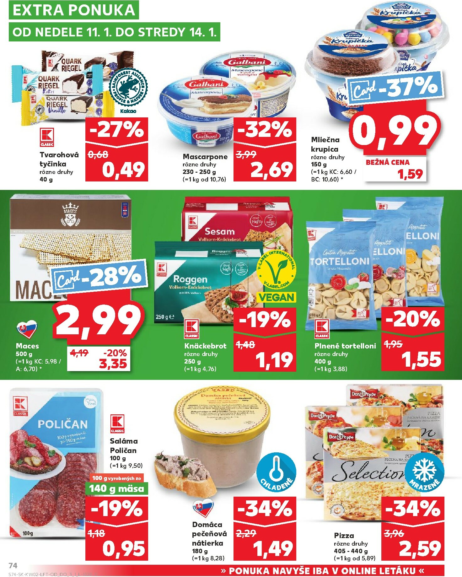 kaufland - Leták Kaufland platný od 08.01. do 14.01. - page: 74