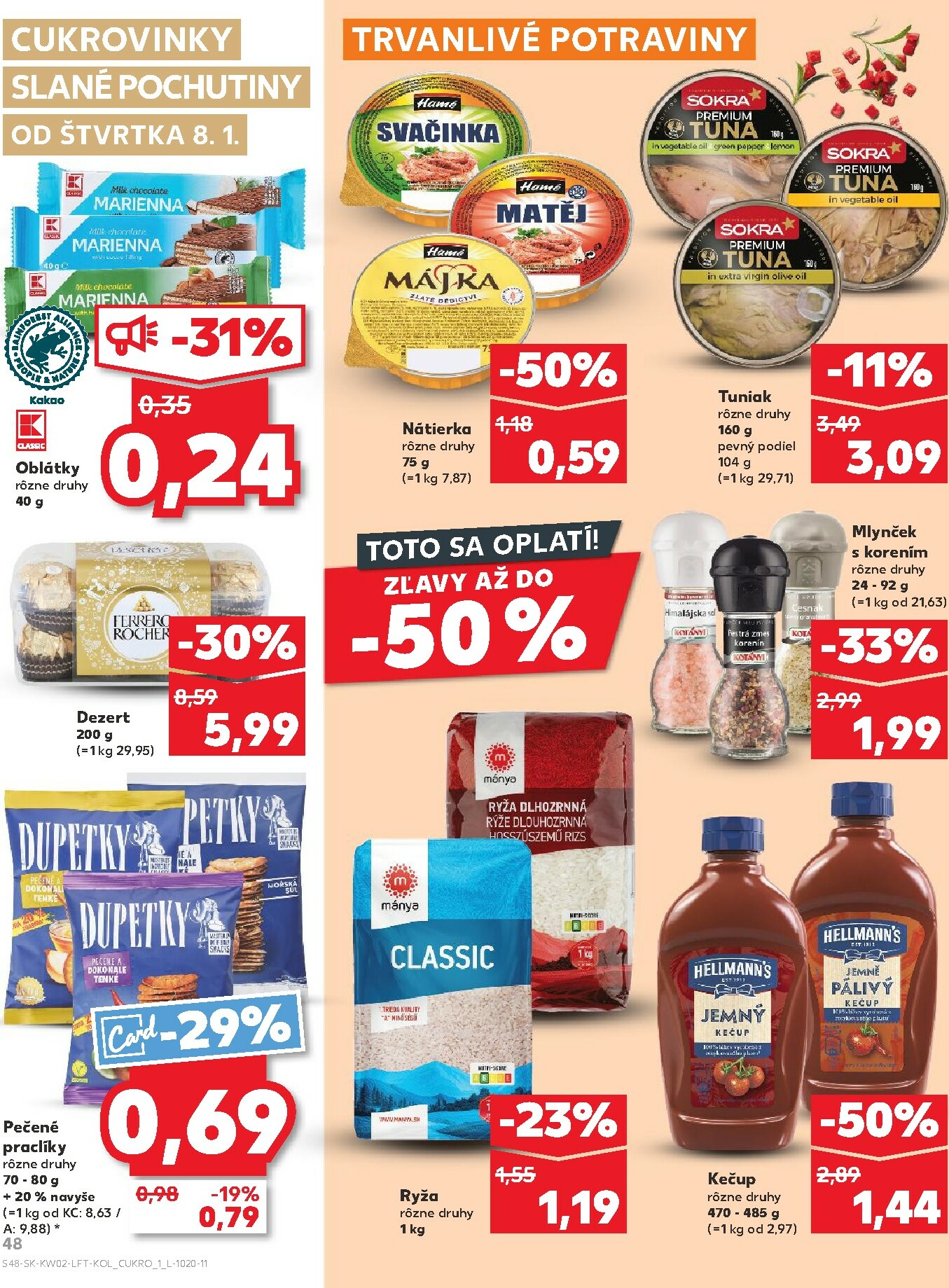 kaufland - Leták Kaufland platný od 08.01. do 14.01. - page: 48