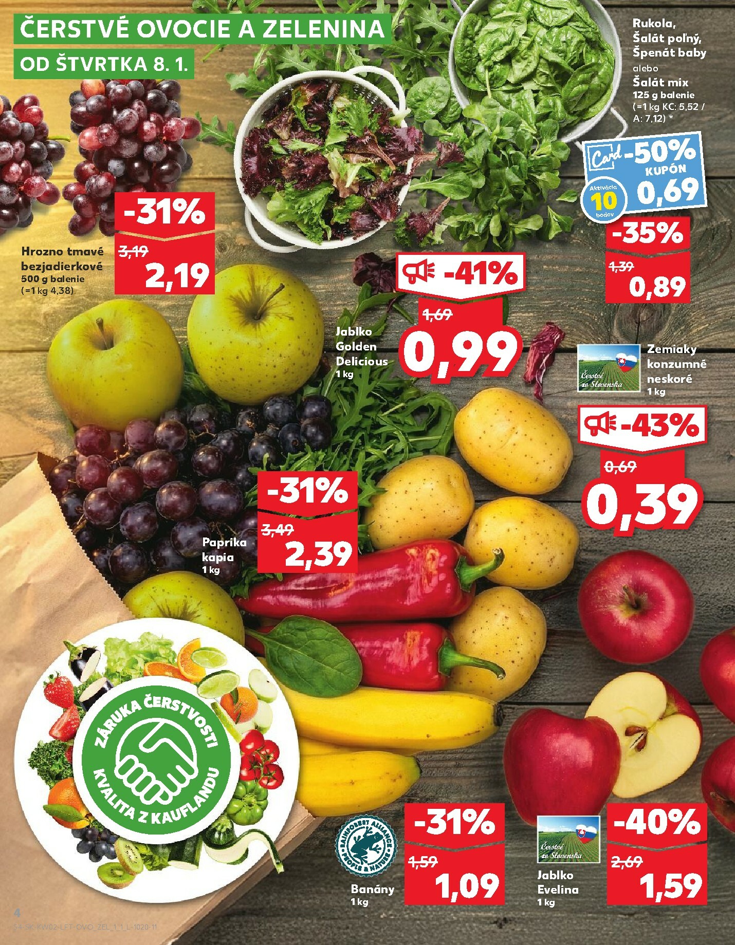 kaufland - Leták Kaufland platný od 08.01. do 14.01. - page: 4
