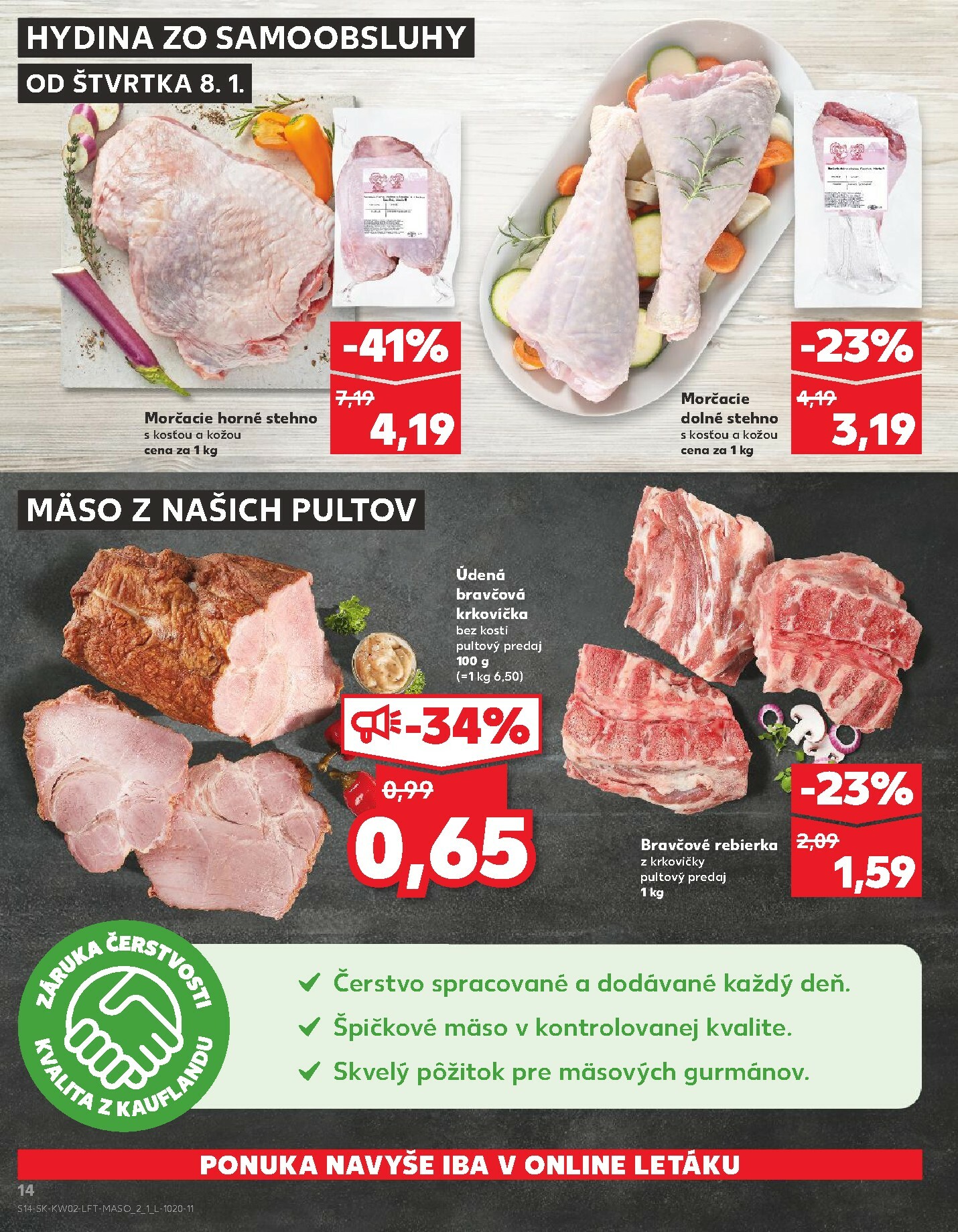 kaufland - Leták Kaufland platný od 08.01. do 14.01. - page: 14