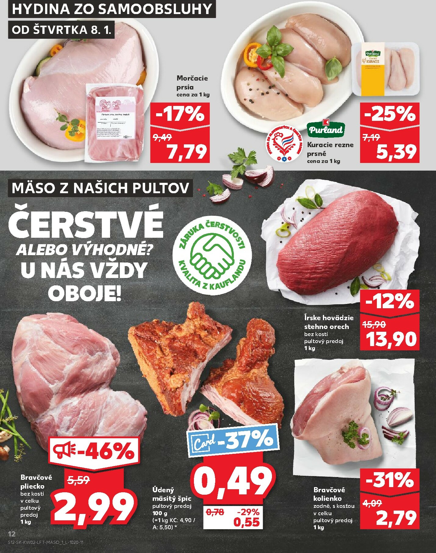 kaufland - Leták Kaufland platný od 08.01. do 14.01. - page: 12